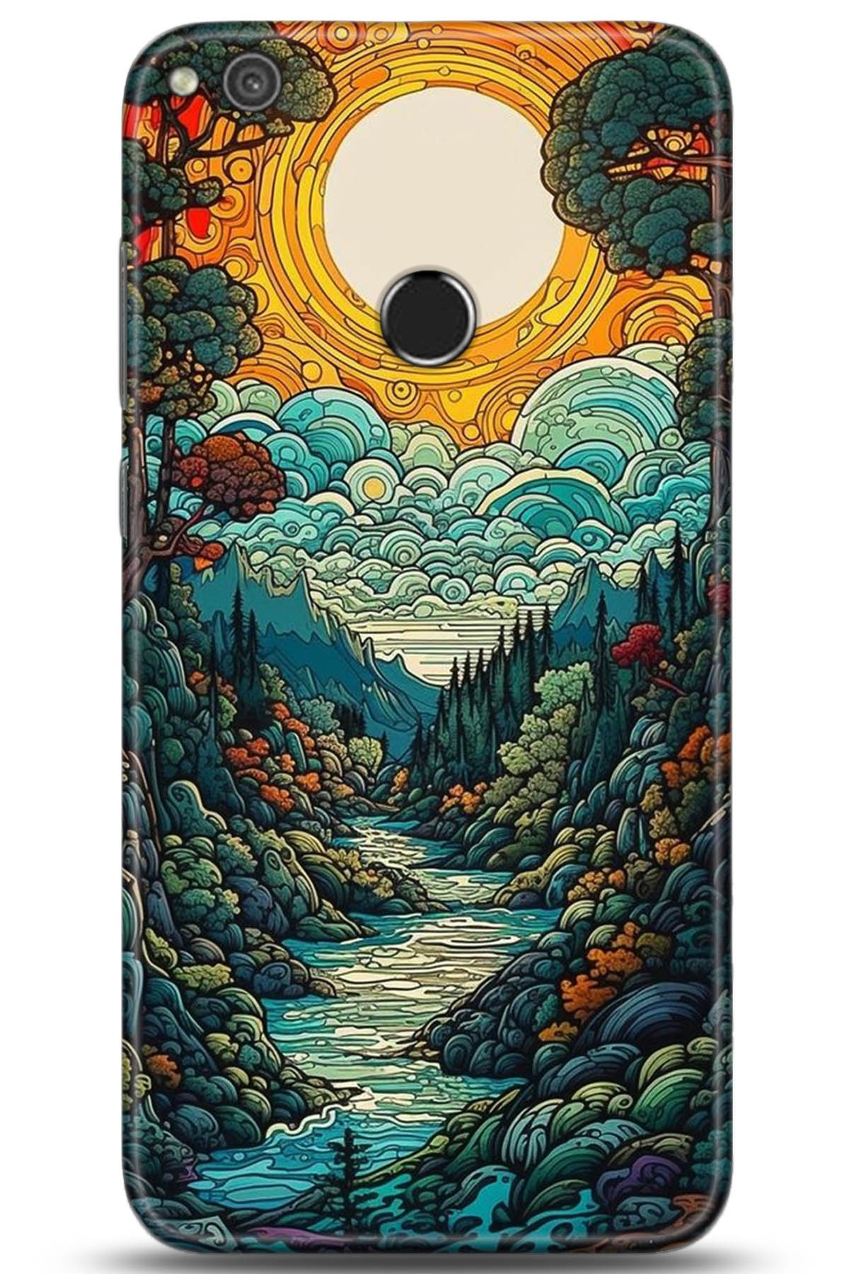 Huawei P9 Lite 2017 Uyumlu Kılıf HD Baskılı Kılıf - Followed Institution 5198