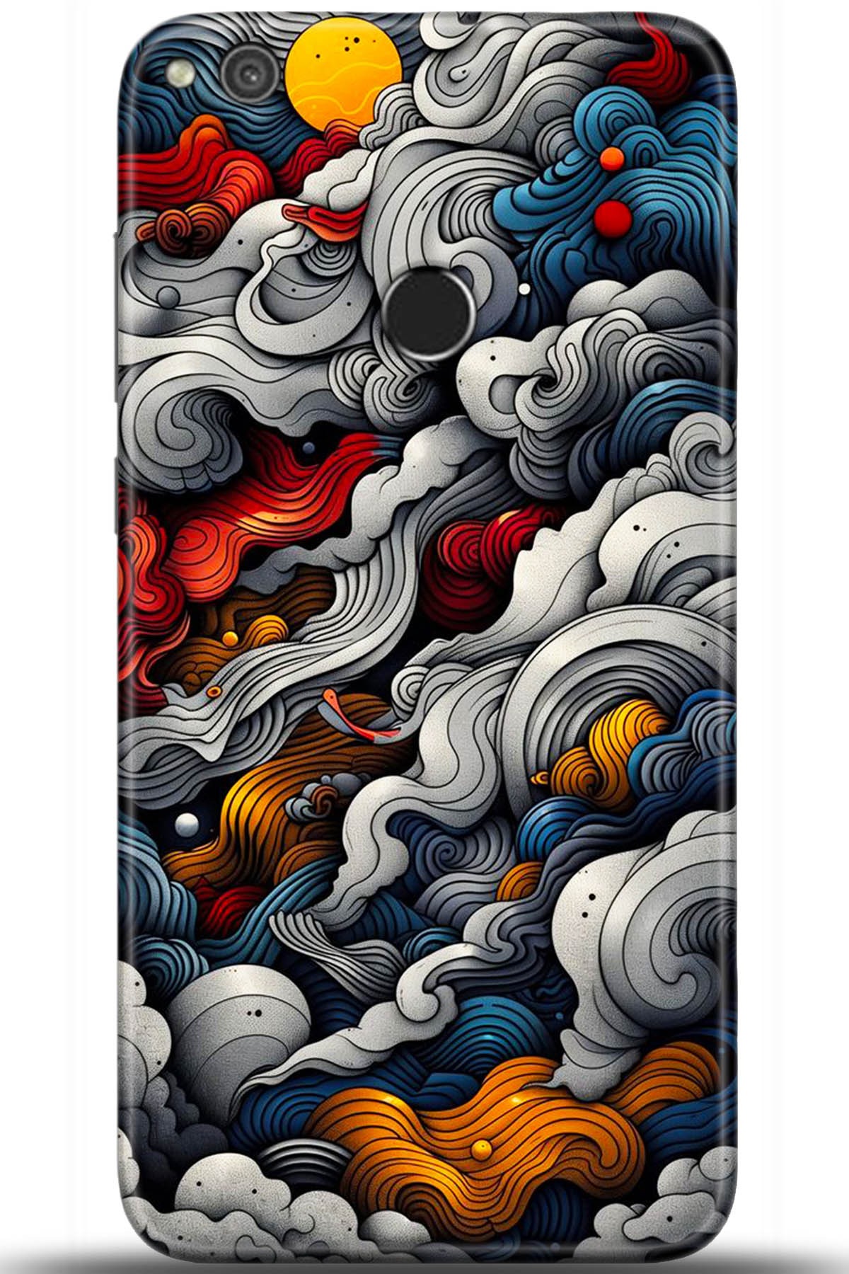 Huawei P9 Lite 2017 Uyumlu Kılıf HD Baskılı Kılıf - Followed Institution 5436