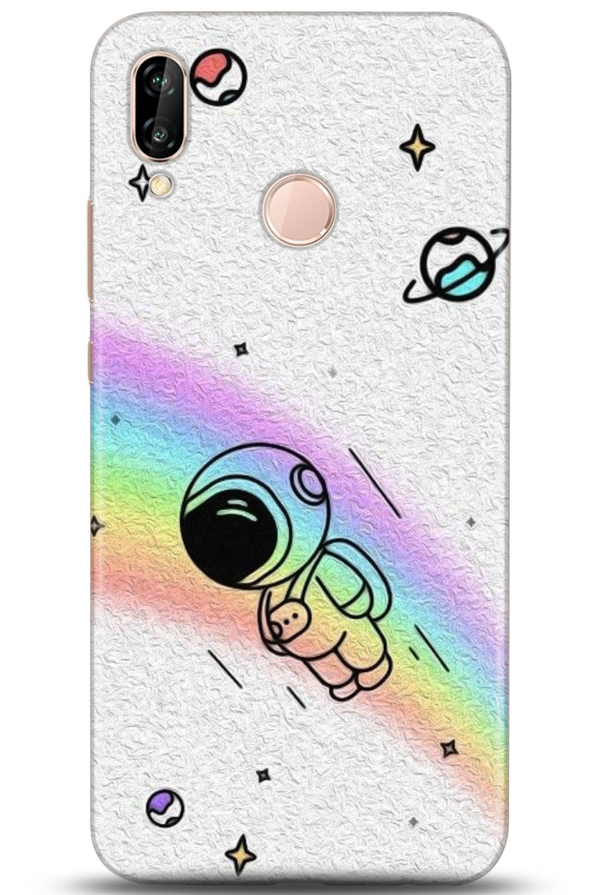 Huawei P20 Lite Uyumlu Kılıf HD Baskılı Kılıf - Followed Institution 5021