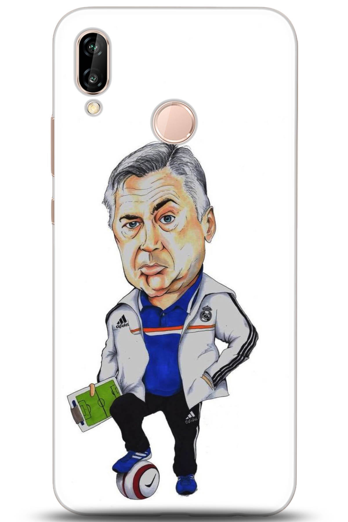 Huawei P20 Lite Uyumlu Kılıf HD Baskılı Kılıf - Followed Institution 5022