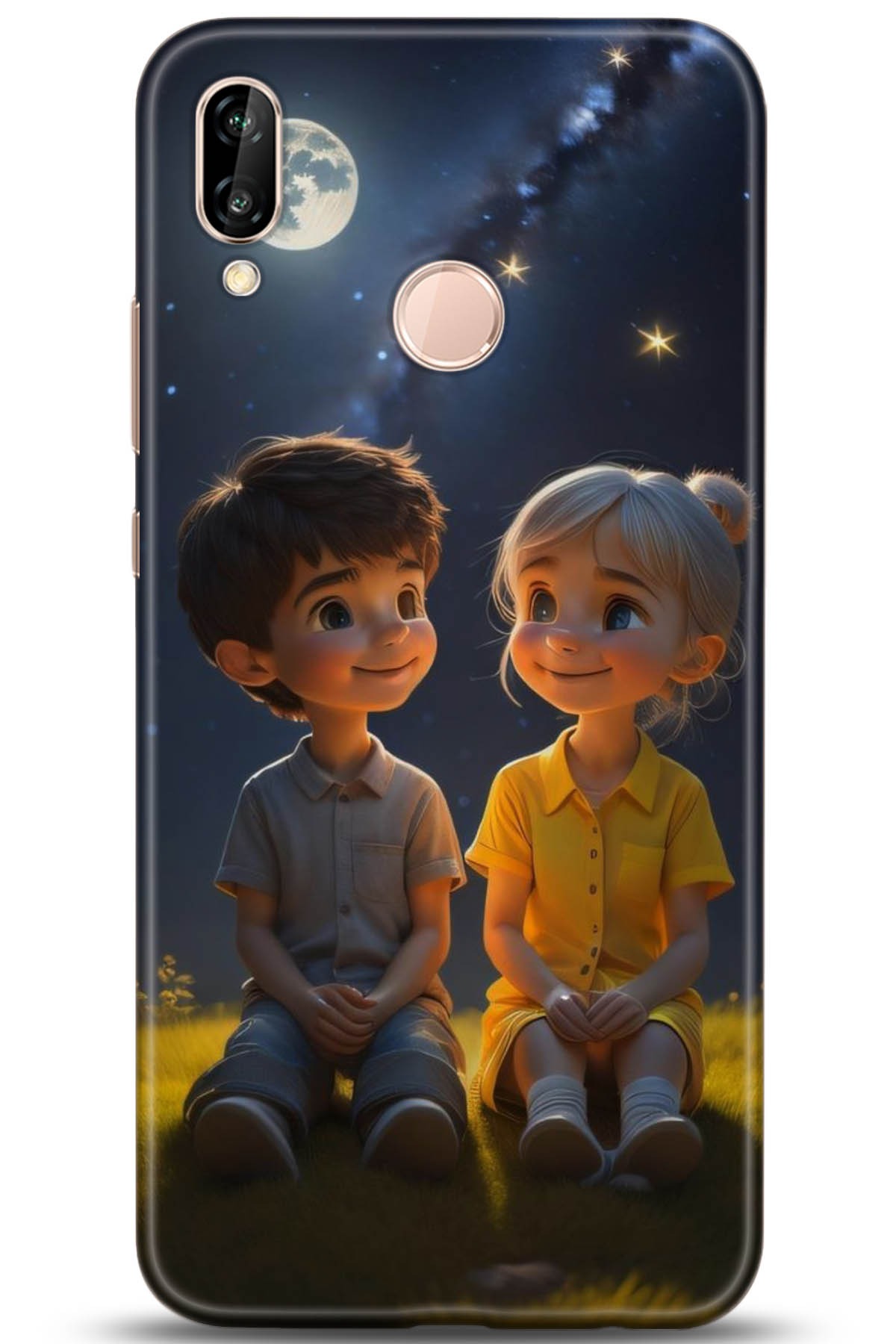 Huawei P20 Lite Uyumlu Kılıf HD Baskılı Kılıf - Followed Institution 5045