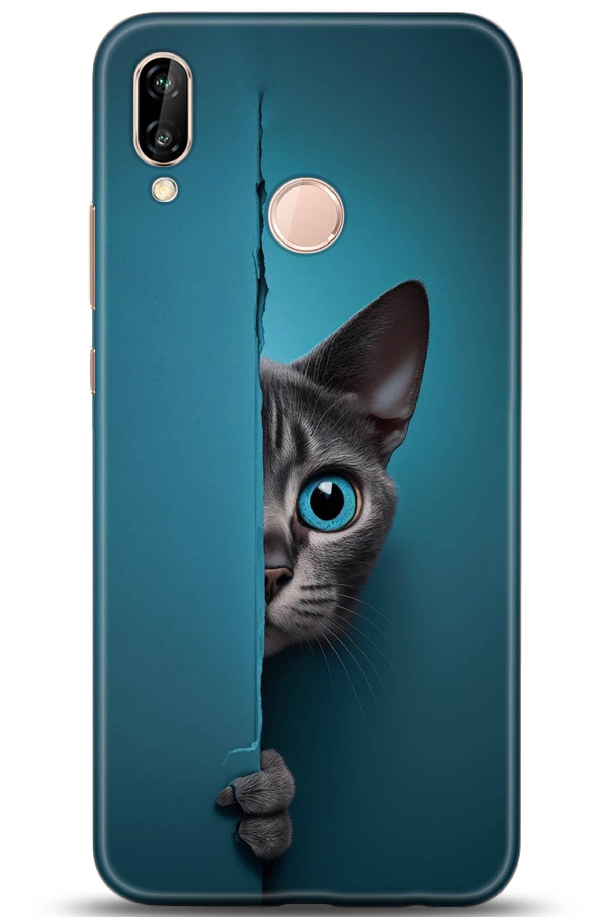 Huawei P20 Lite Uyumlu Kılıf HD Baskılı Kılıf - Followed Institution 5091