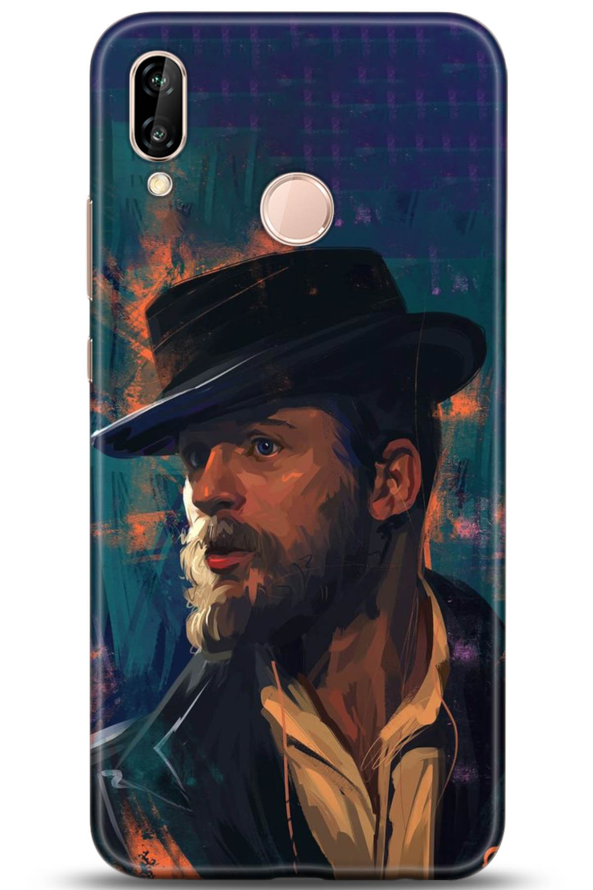 Huawei P20 Lite Uyumlu Kılıf HD Baskılı Kılıf - Followed Institution 5094