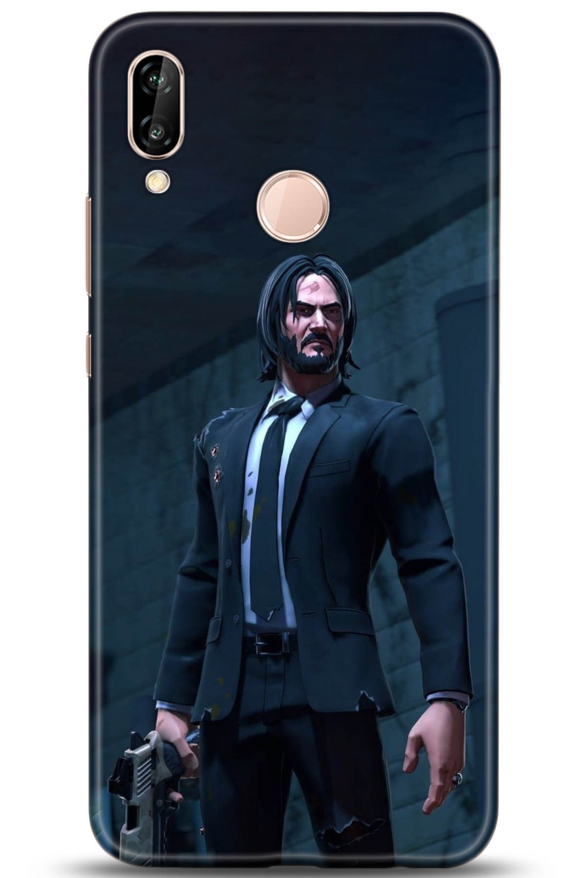 Huawei P20 Lite Uyumlu Kılıf HD Baskılı Kılıf - Followed Institution 5106