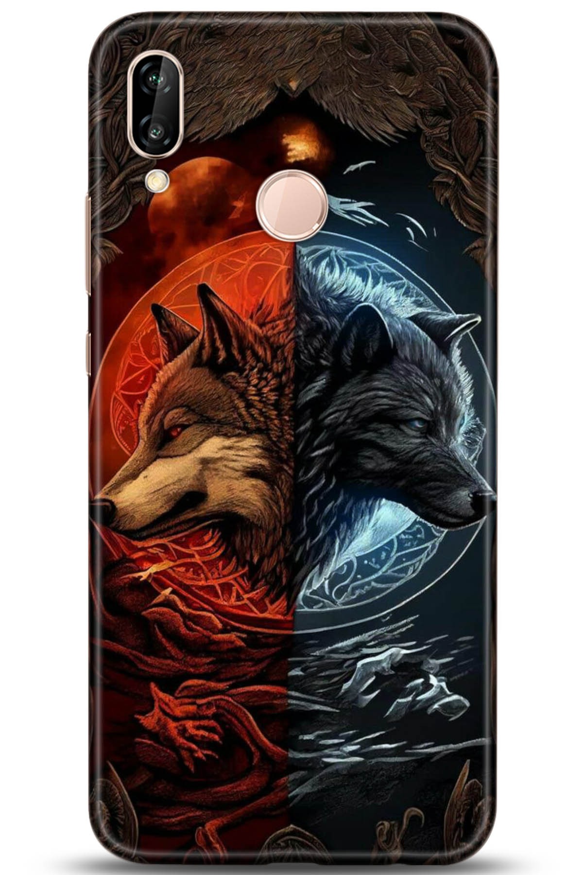 Huawei P20 Lite Uyumlu Kılıf HD Baskılı Kılıf - Followed Institution 5136