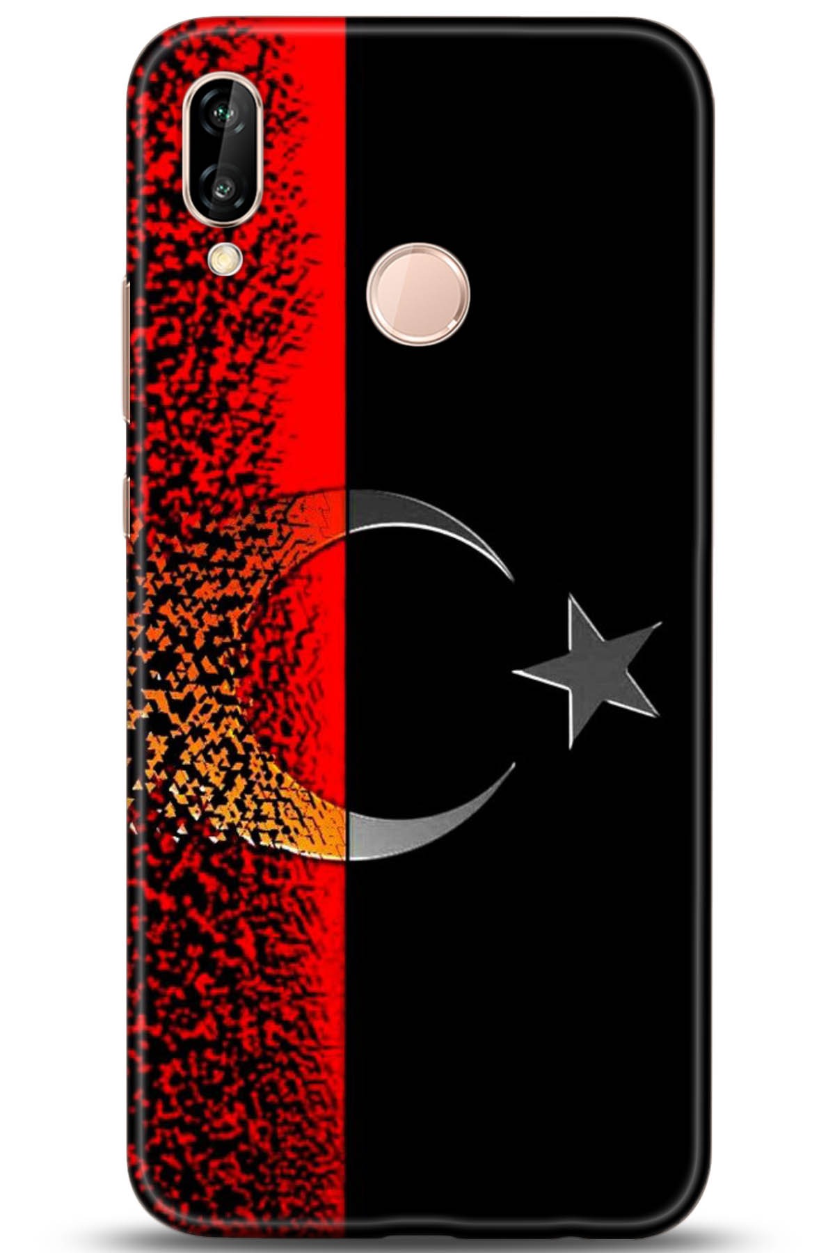 Huawei P20 Lite Uyumlu Kılıf HD Baskılı Kılıf - Followed Institution 5137