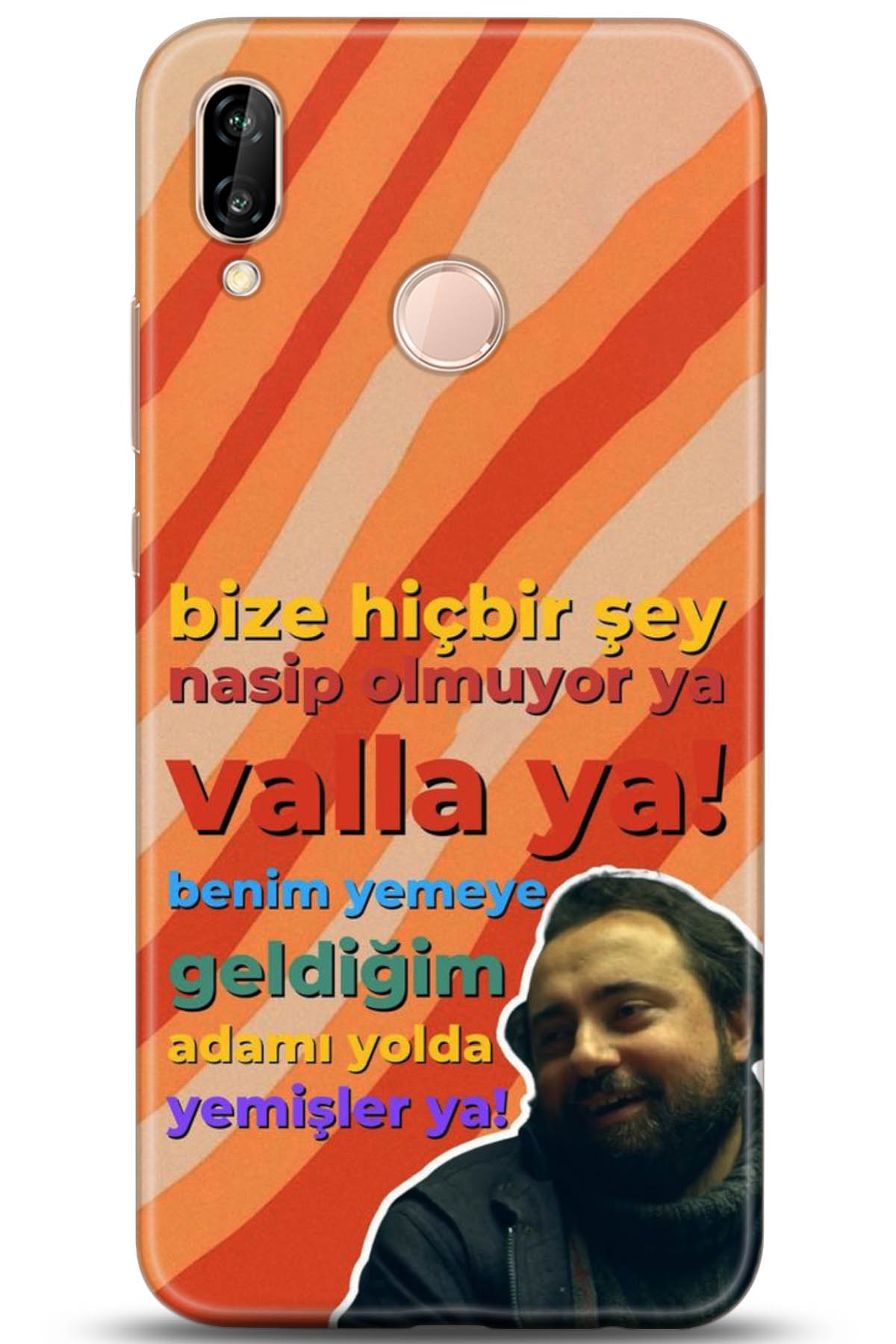 Huawei P20 Lite Uyumlu Kılıf HD Baskılı Kılıf - Followed Institution 5161