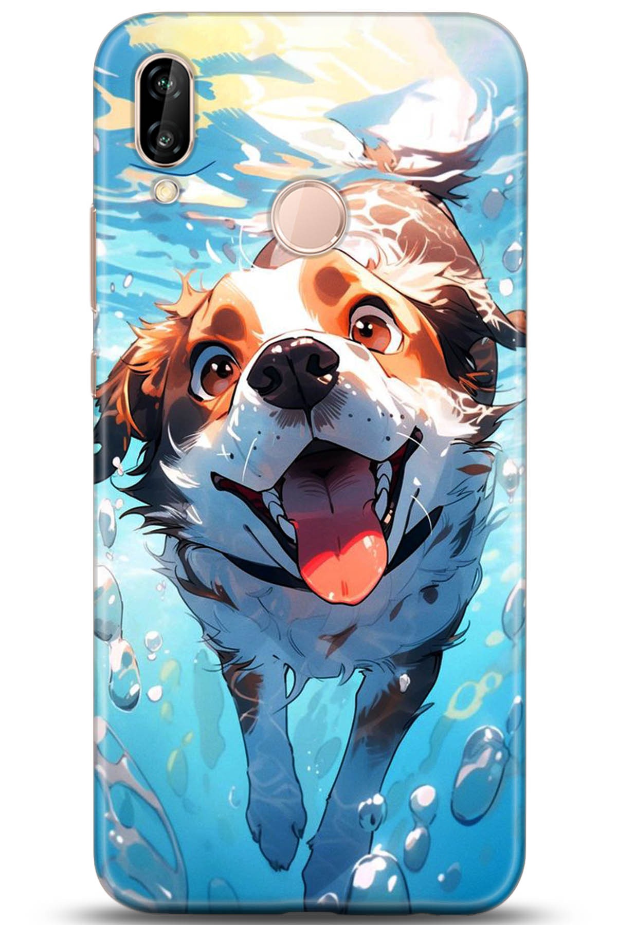 Huawei P20 Lite Uyumlu Kılıf HD Baskılı Kılıf - Followed Institution 5246