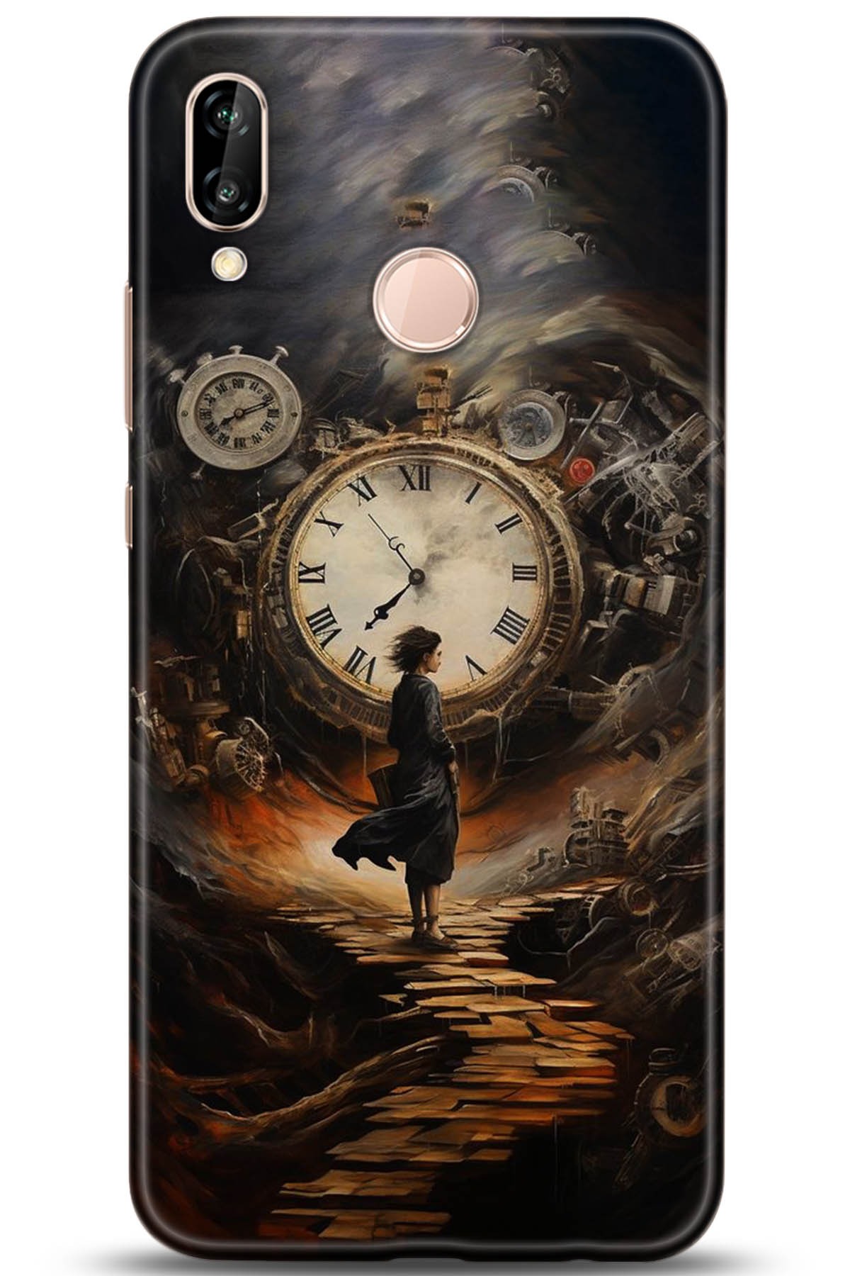 Huawei P20 Lite Uyumlu Kılıf HD Baskılı Kılıf - Followed Institution 5252