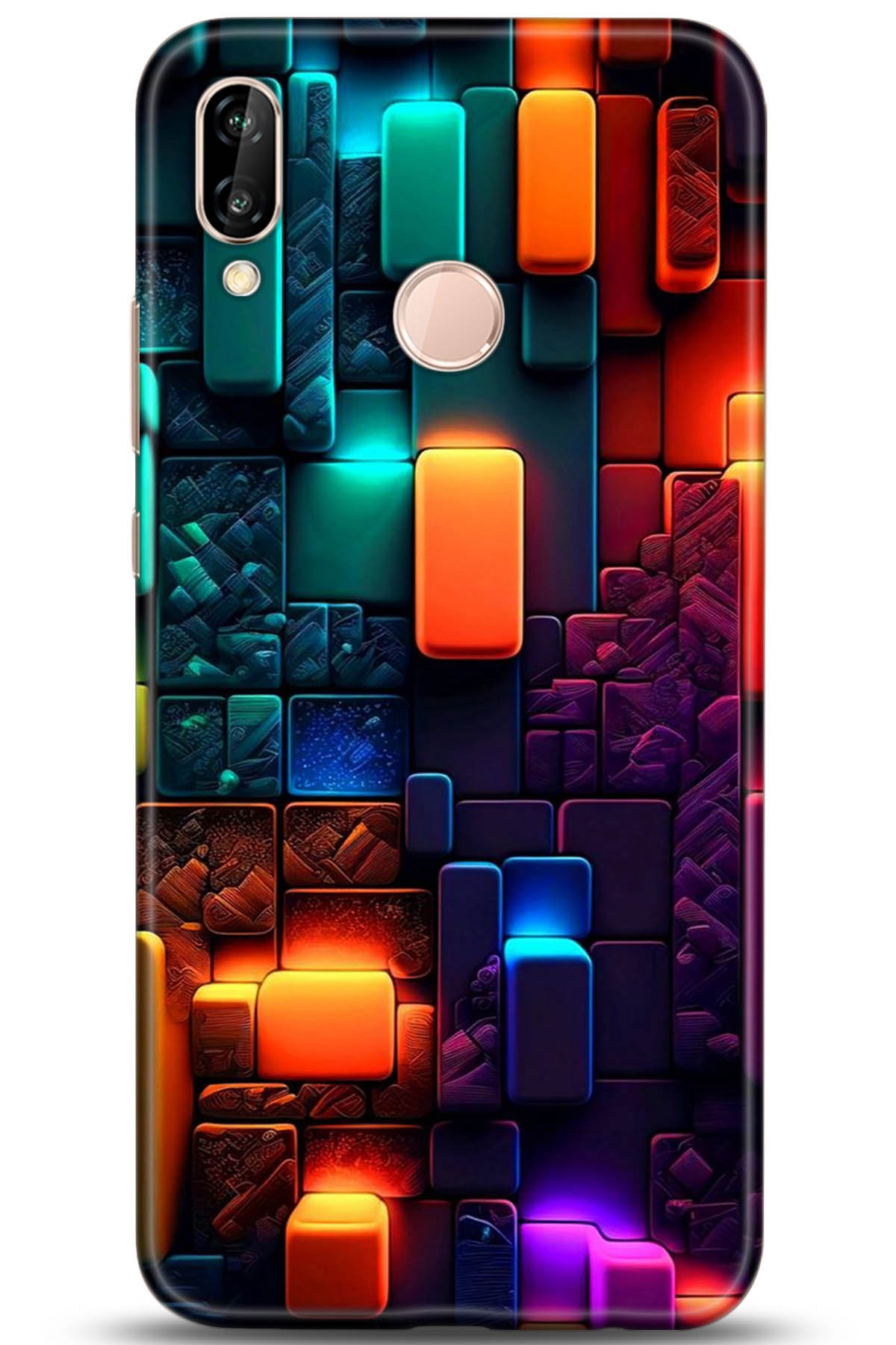 Huawei P20 Lite Uyumlu Kılıf HD Baskılı Kılıf - Followed Institution 5266