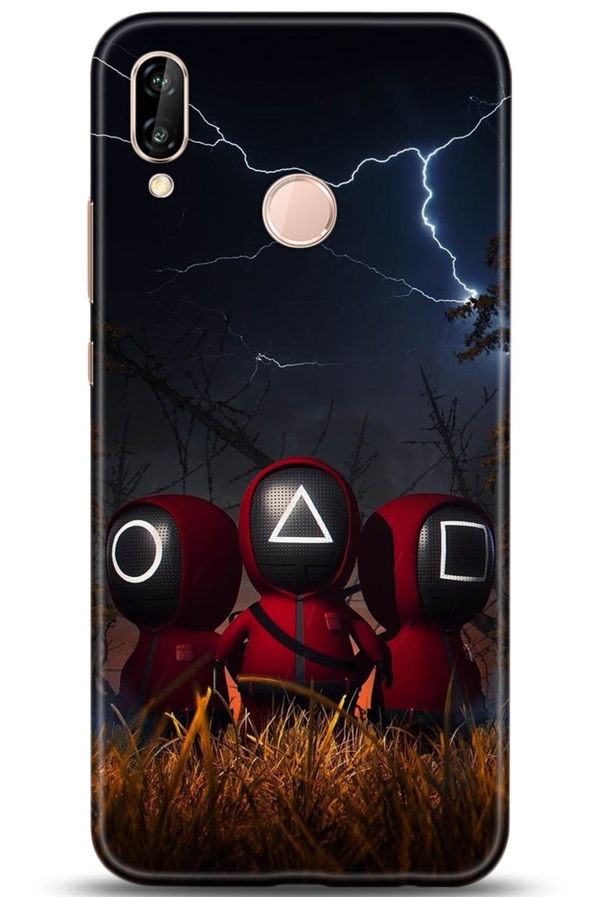 Huawei P20 Lite Uyumlu Kılıf HD Baskılı Kılıf - Followed Institution 5290