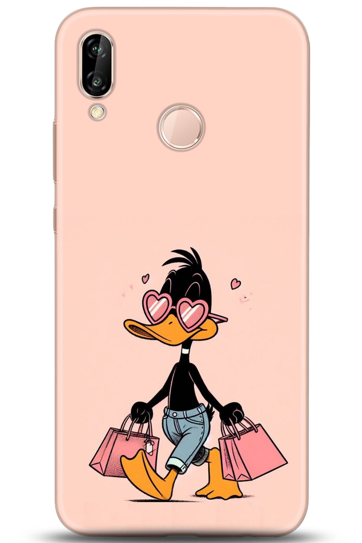 Huawei P20 Lite Uyumlu Kılıf HD Baskılı Kılıf - Followed Institution 5293