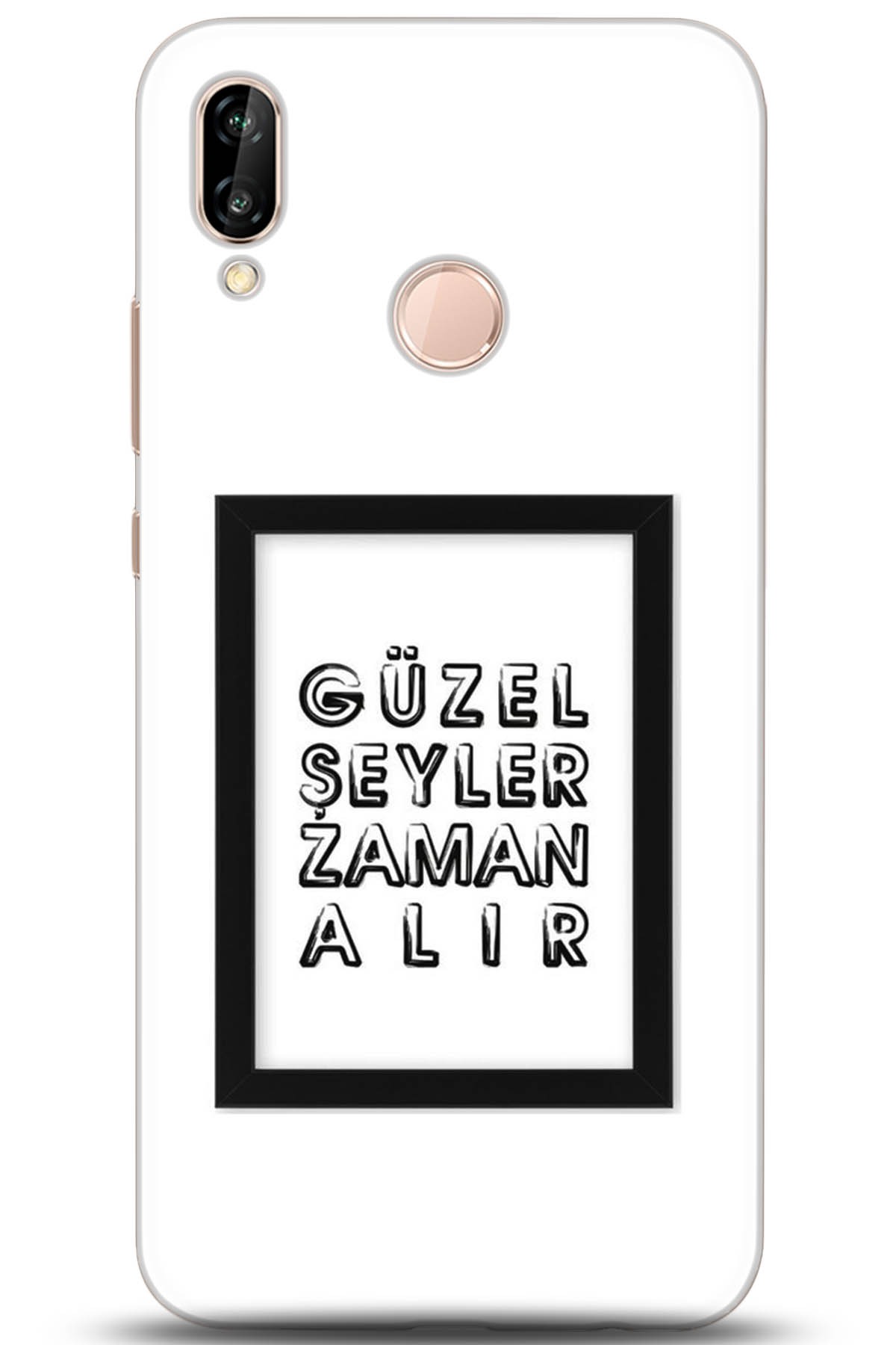 Huawei P20 Lite Uyumlu Kılıf HD Baskılı Kılıf - Followed Institution 5307