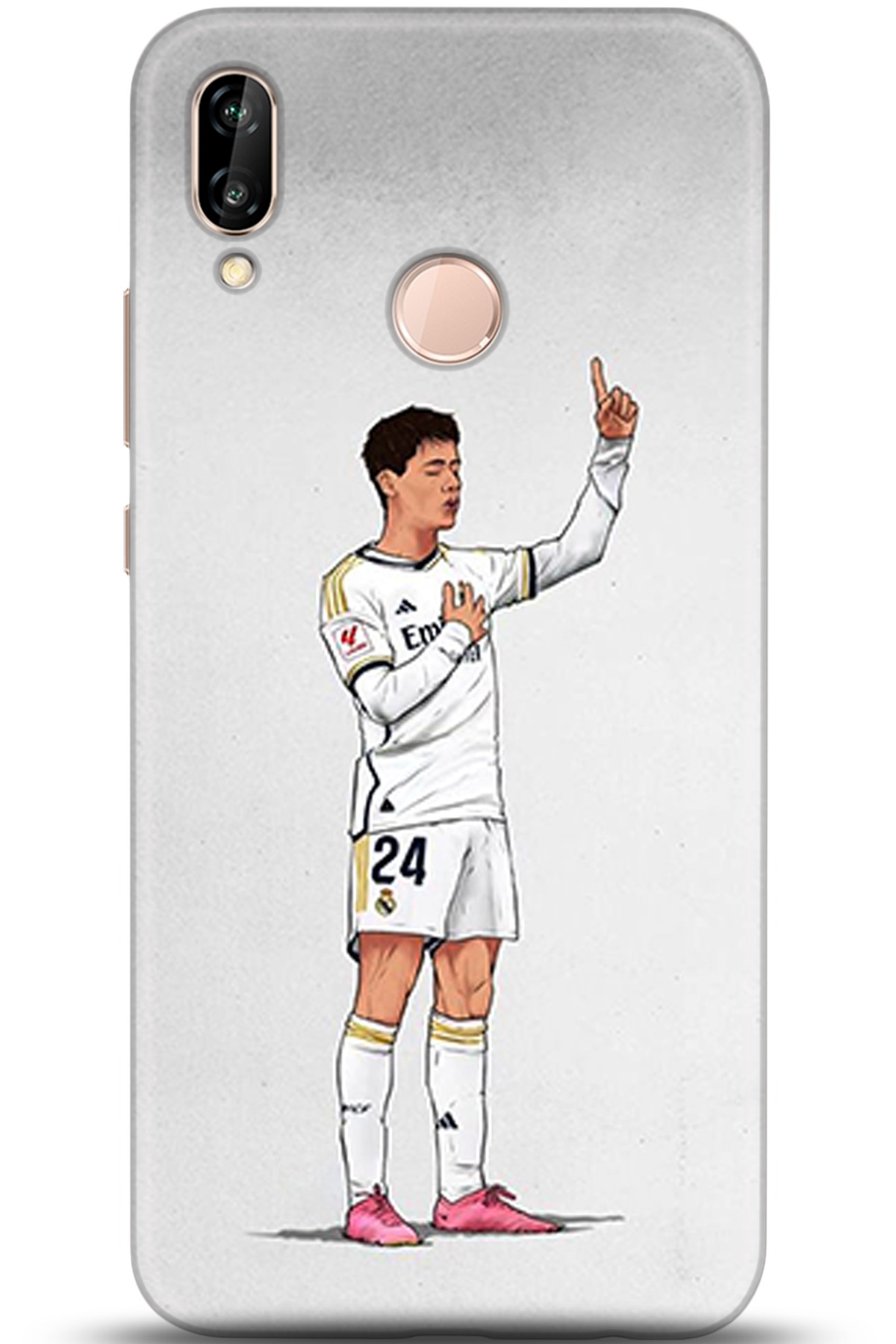 Huawei P20 Lite Uyumlu Kılıf HD Baskılı Kılıf - Followed Institution 5333