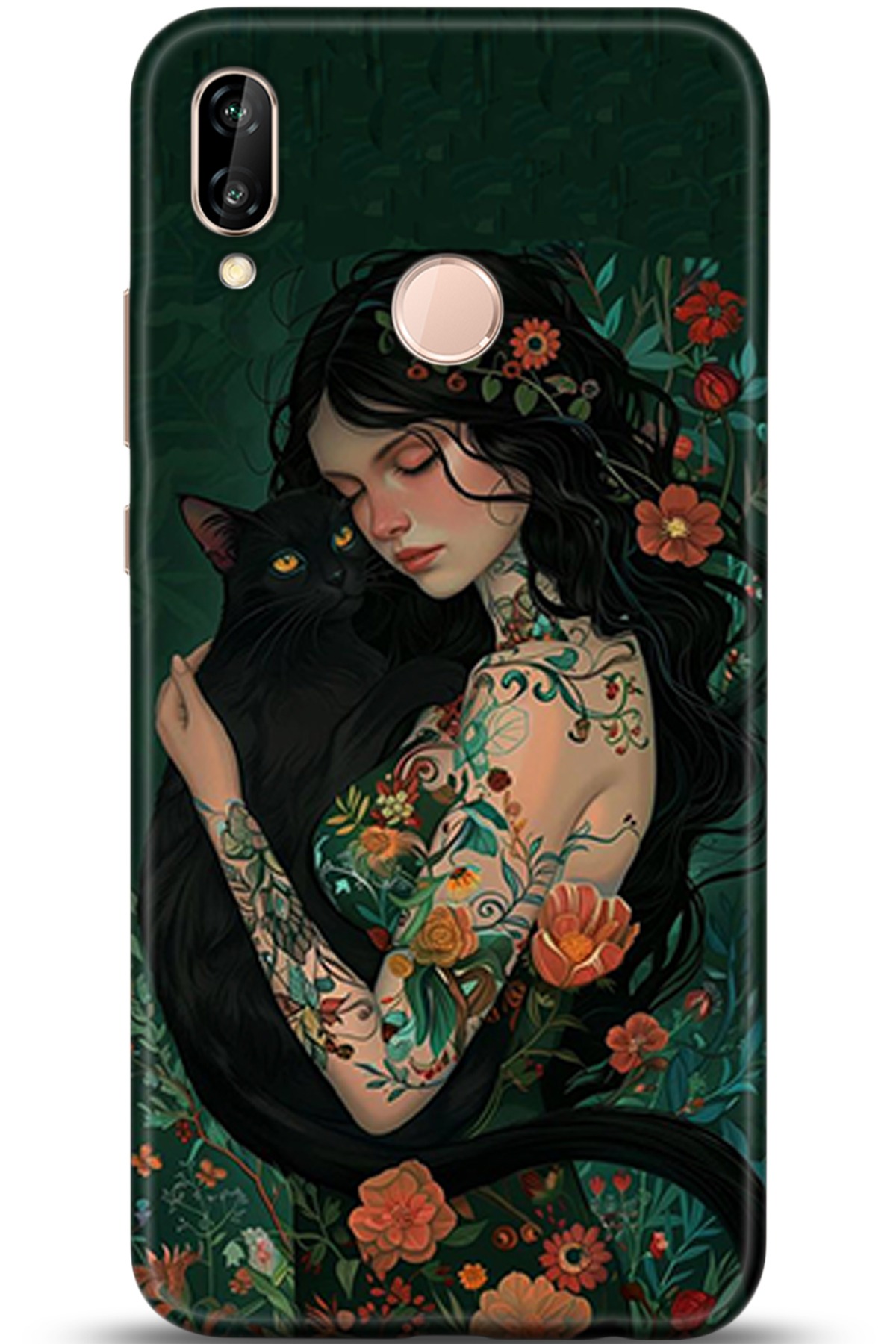 Huawei P20 Lite Uyumlu Kılıf HD Baskılı Kılıf - Followed Institution 5351