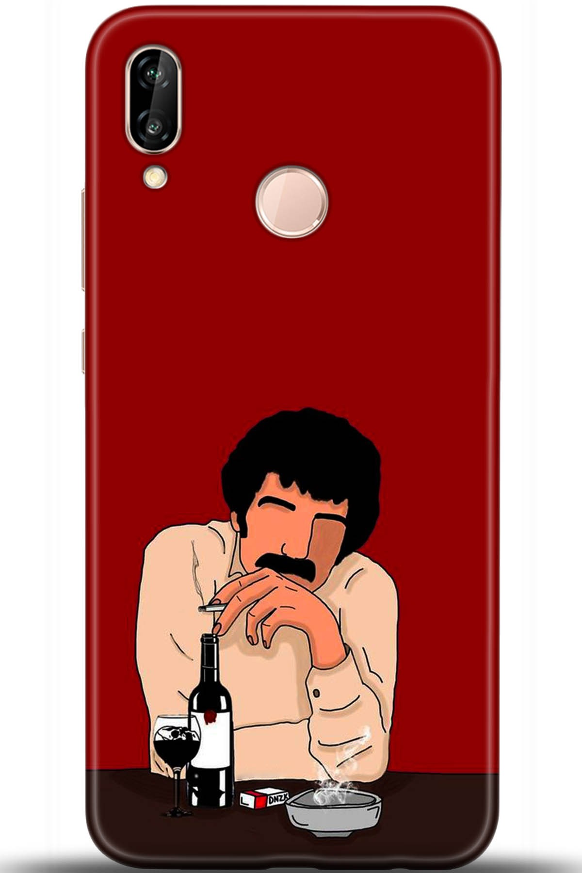 Huawei P20 Lite Uyumlu Kılıf HD Baskılı Kılıf - Followed Institution 5396