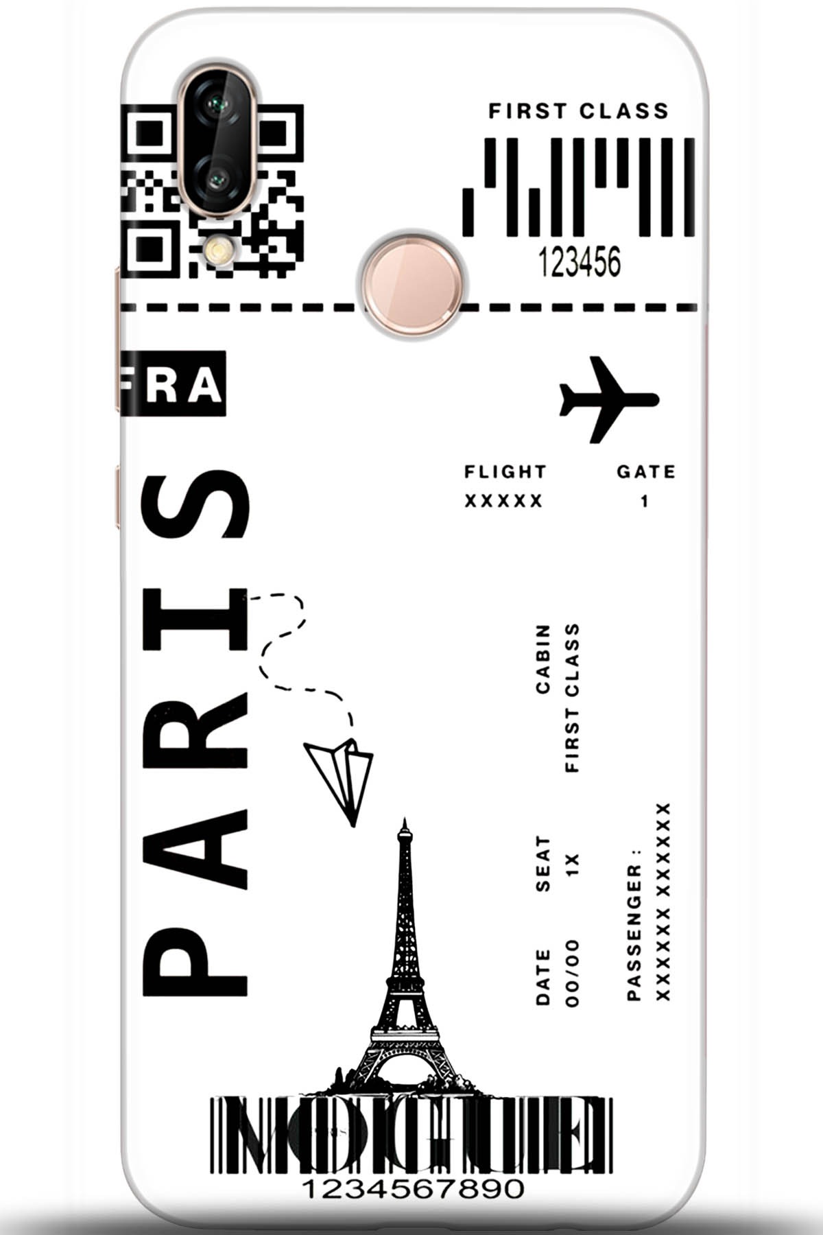 Huawei P20 Lite Uyumlu Kılıf HD Baskılı Kılıf - Followed Institution 5414