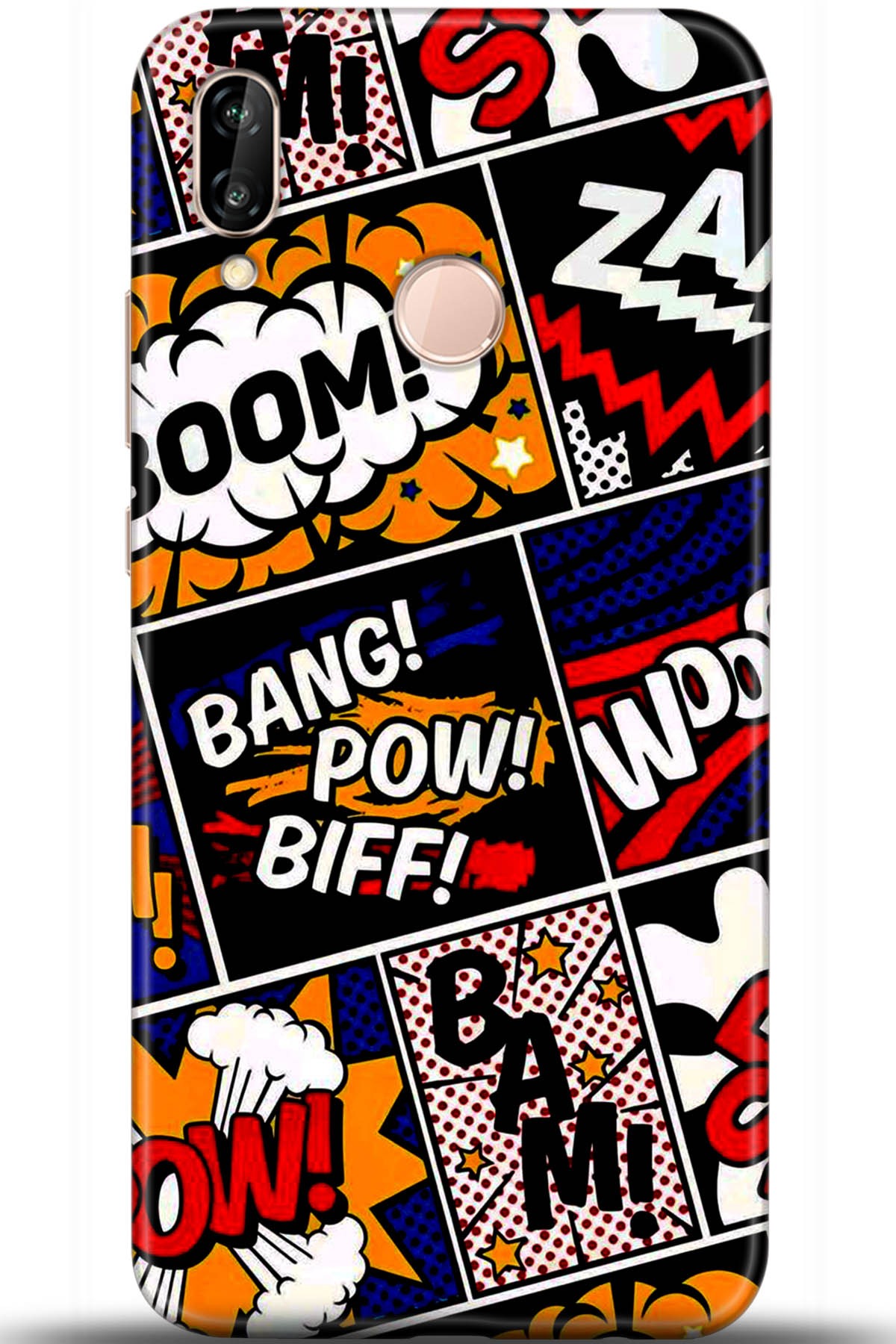 Huawei P20 Lite Uyumlu Kılıf HD Baskılı Kılıf - Followed Institution 5423