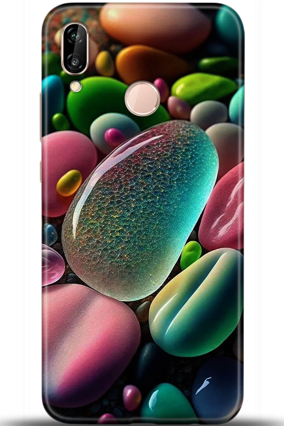 Huawei P20 Lite Uyumlu Kılıf HD Baskılı Kılıf - Followed Institution 5425