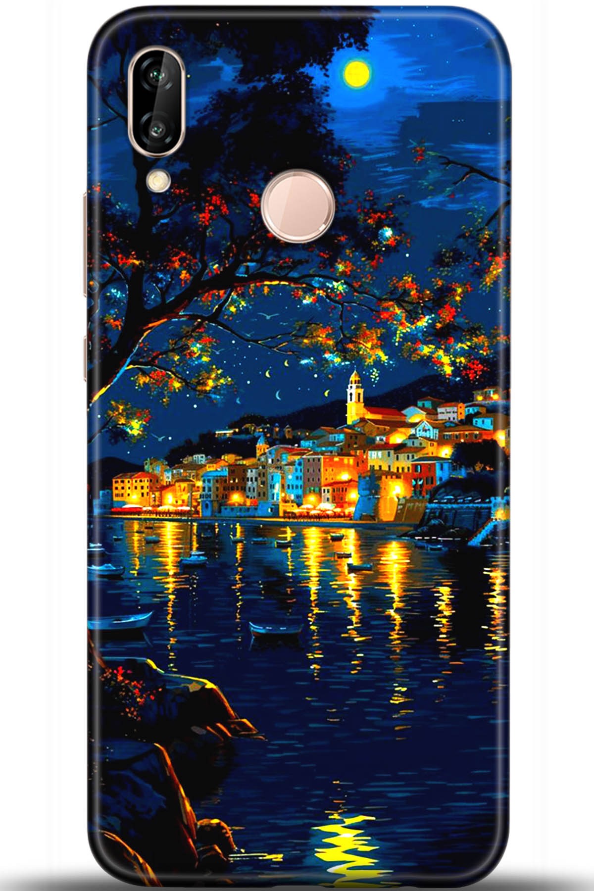 Huawei P20 Lite Uyumlu Kılıf HD Baskılı Kılıf - Followed Institution 5453