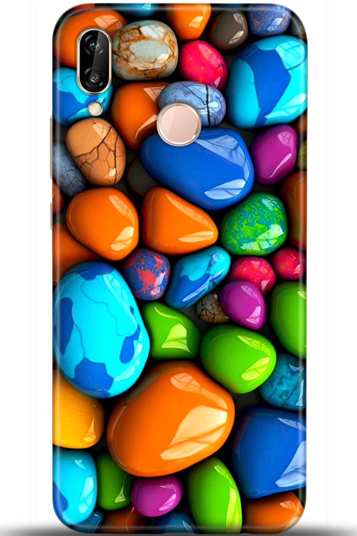 Huawei P20 Lite Uyumlu Kılıf HD Baskılı Kılıf - Followed Institution 5455