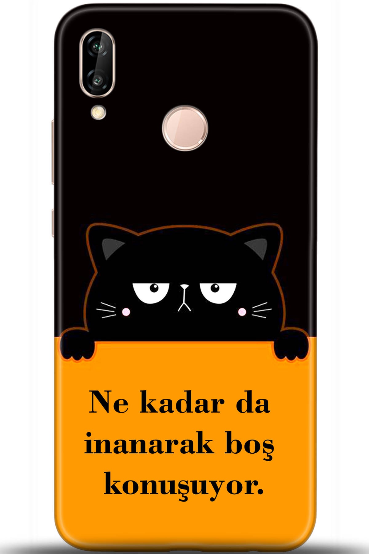 Huawei P20 Lite Uyumlu Kılıf HD Baskılı Kılıf - Followed Institution 5468