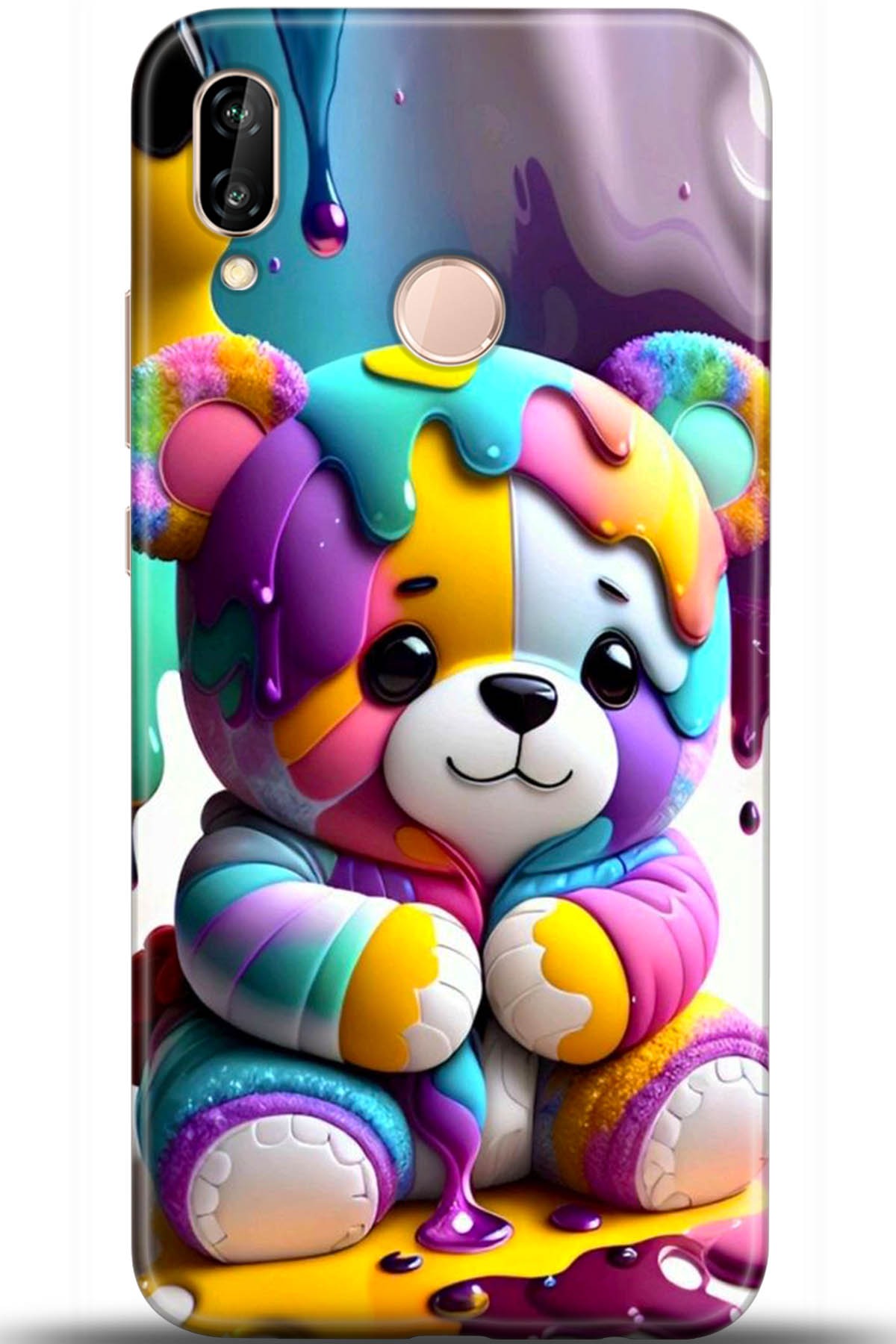 Huawei P20 Lite Uyumlu Kılıf HD Baskılı Kılıf - Followed Institution 5493