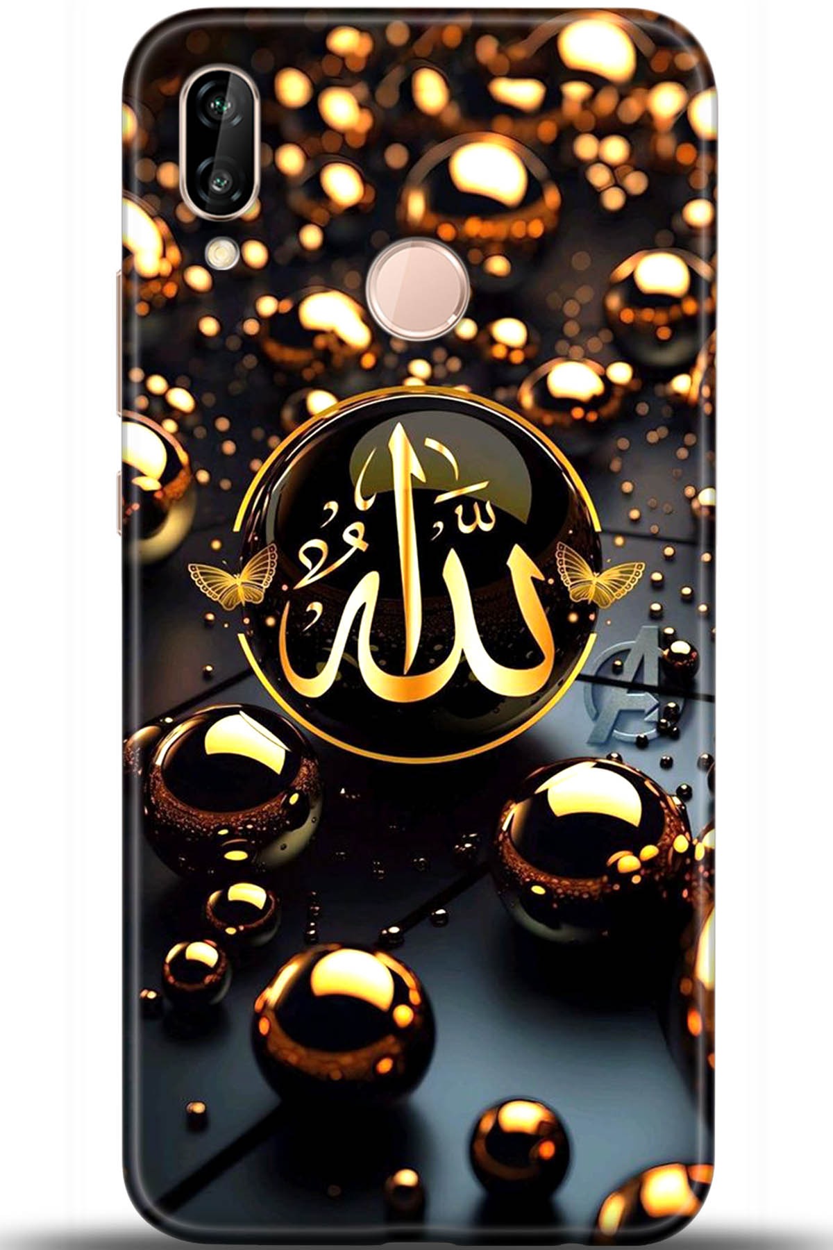 Huawei P20 Lite Uyumlu Kılıf HD Baskılı Kılıf - Followed Institution 5613