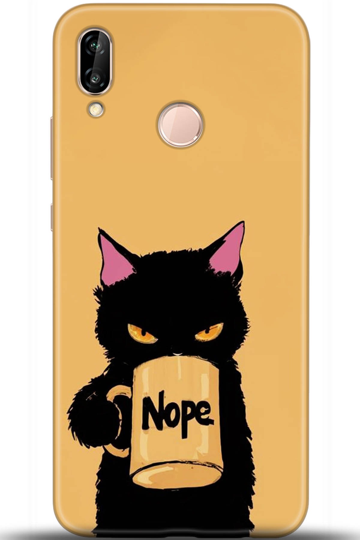 Huawei P20 Lite Uyumlu Kılıf HD Baskılı Kılıf - Followed Institution 5652