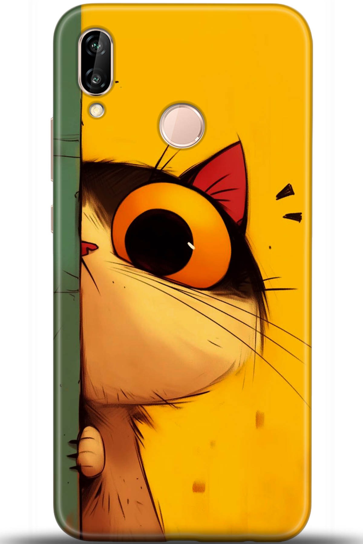 Huawei P20 Lite Uyumlu Kılıf HD Baskılı Kılıf - Followed Institution 5655