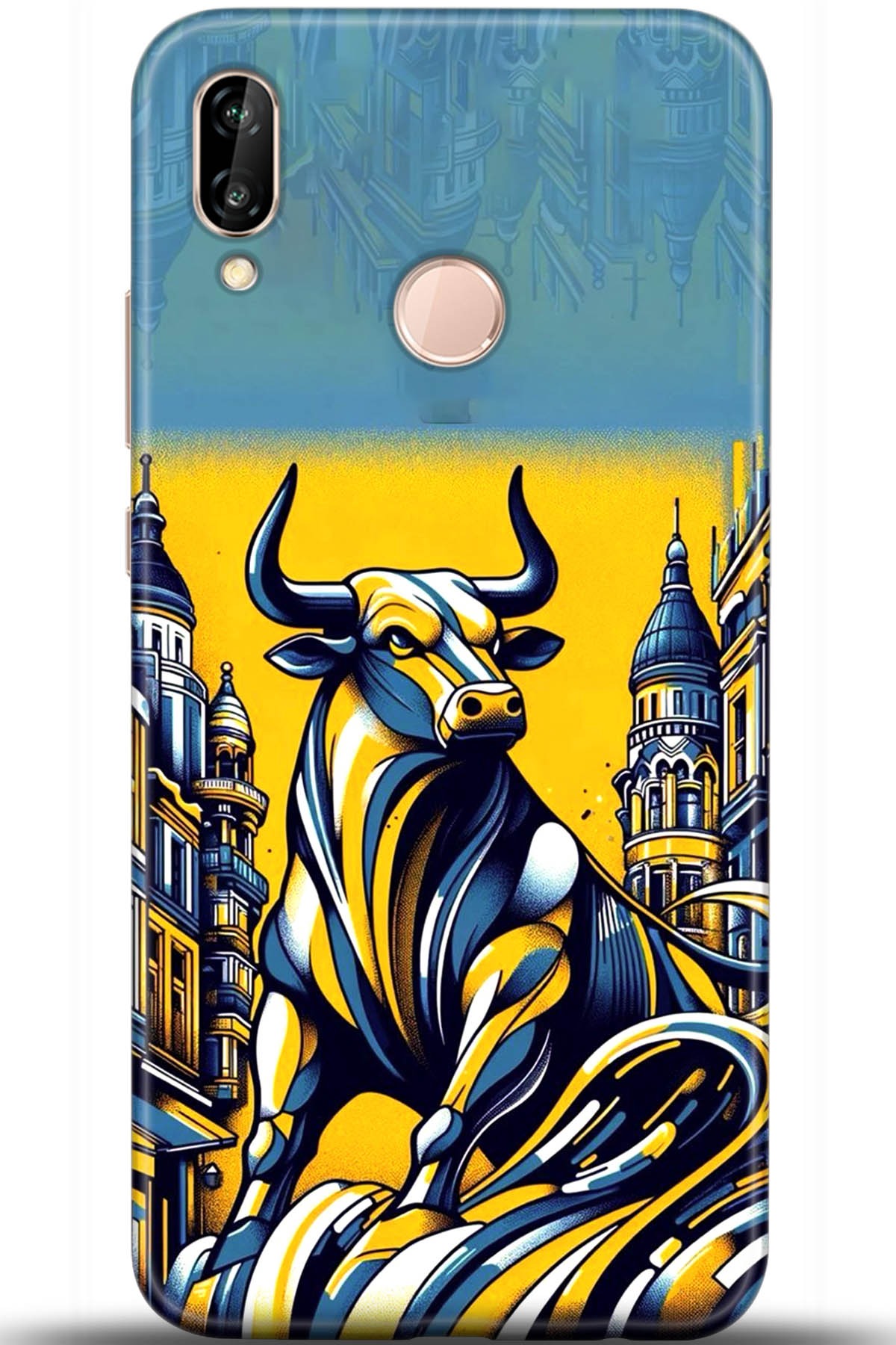 Huawei P20 Lite Uyumlu Kılıf HD Baskılı Kılıf - Followed Institution 5661