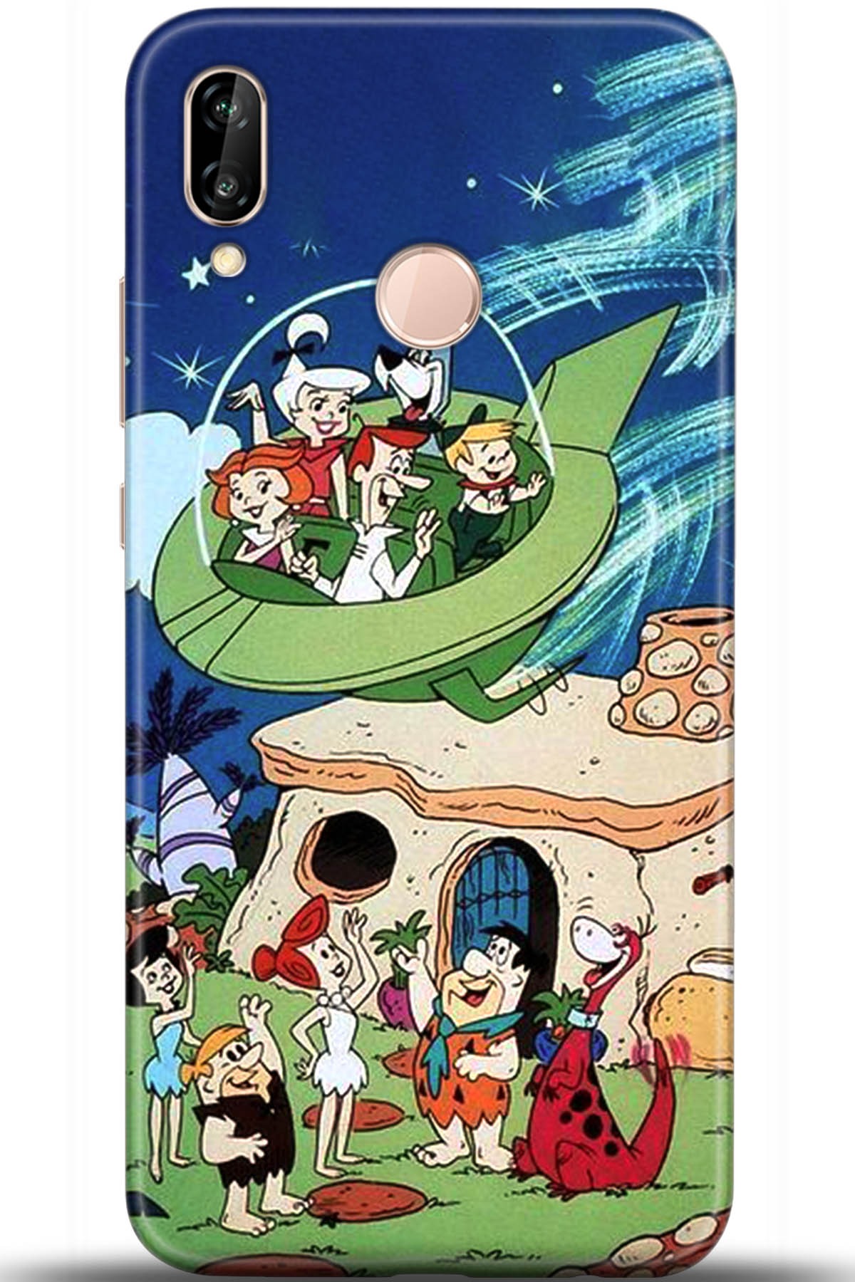 Huawei P20 Lite Uyumlu Kılıf HD Baskılı Kılıf - Followed Institution 5679