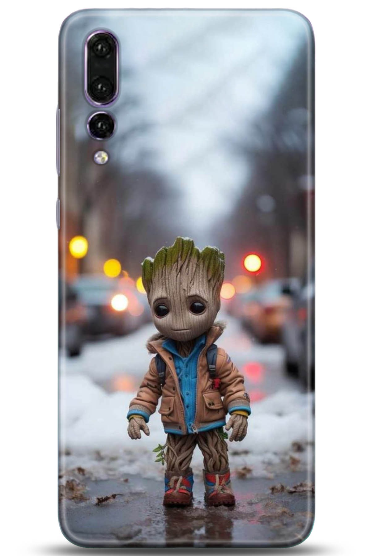 Huawei P20 Pro Uyumlu Kılıf HD Baskılı Kılıf - Followed Institution 5014