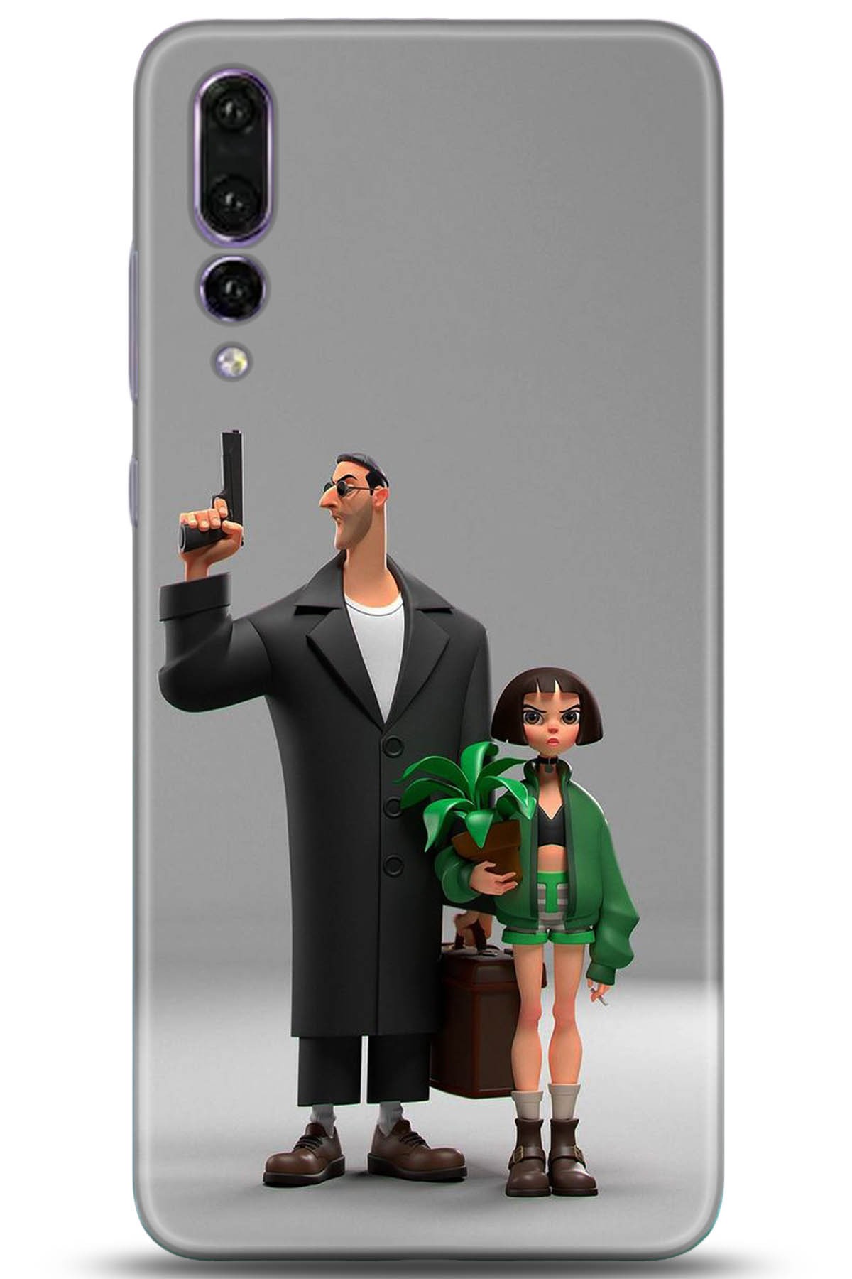 Huawei P20 Pro Uyumlu Kılıf HD Baskılı Kılıf - Followed Institution 5079