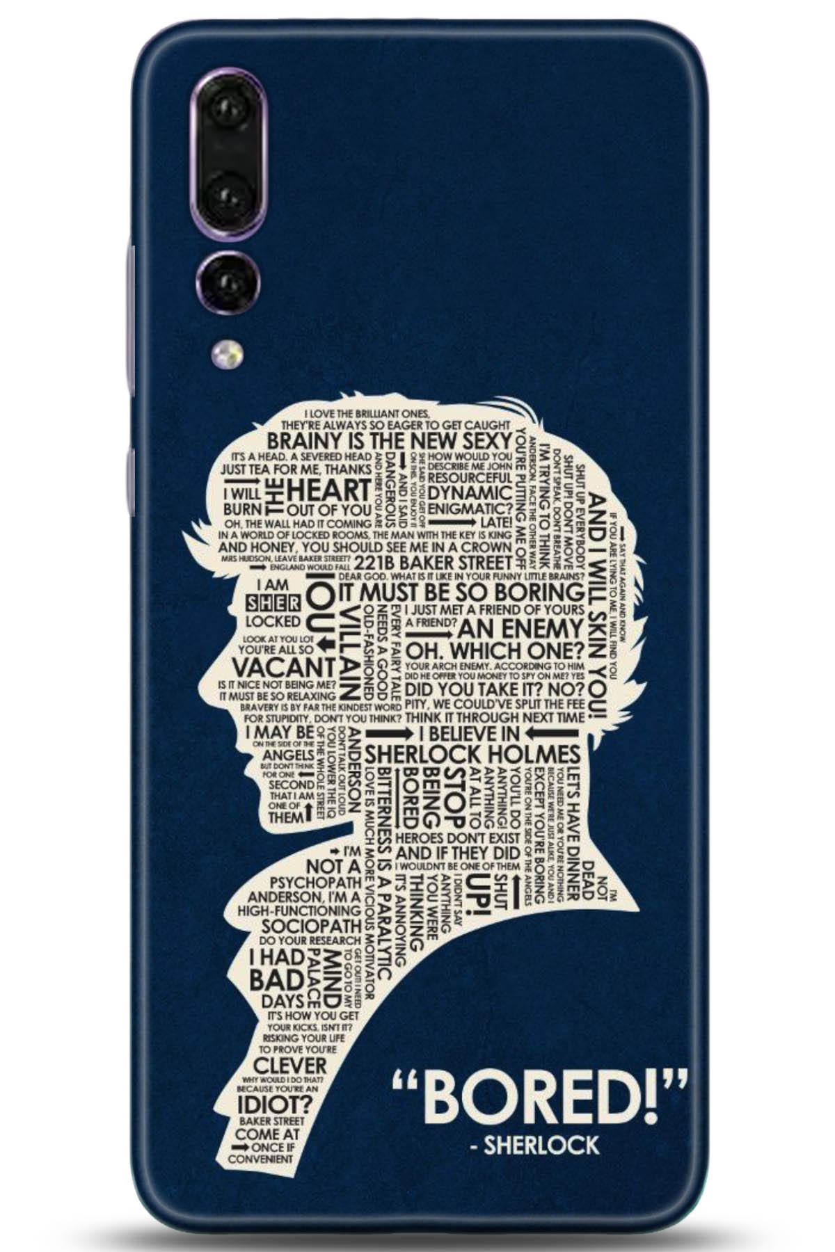 Huawei P20 Pro Uyumlu Kılıf HD Baskılı Kılıf - Followed Institution 5156