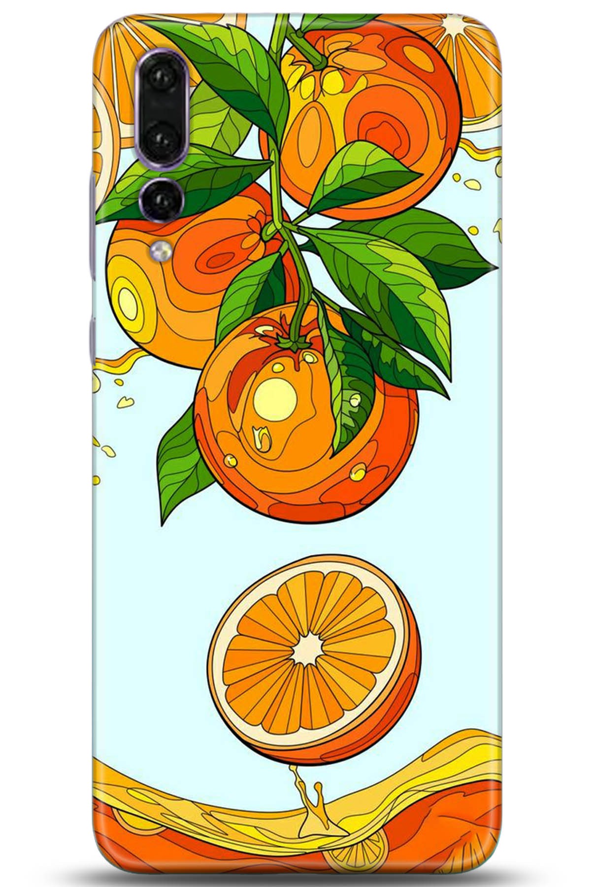 Huawei P20 Pro Uyumlu Kılıf HD Baskılı Kılıf - Followed Institution 5202