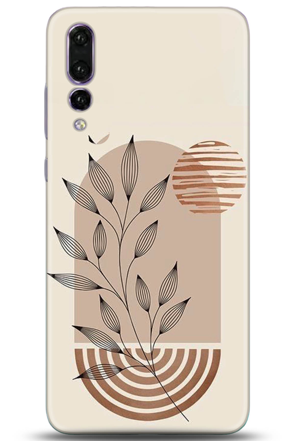 Huawei P20 Pro Uyumlu Kılıf HD Baskılı Kılıf - Followed Institution 5243