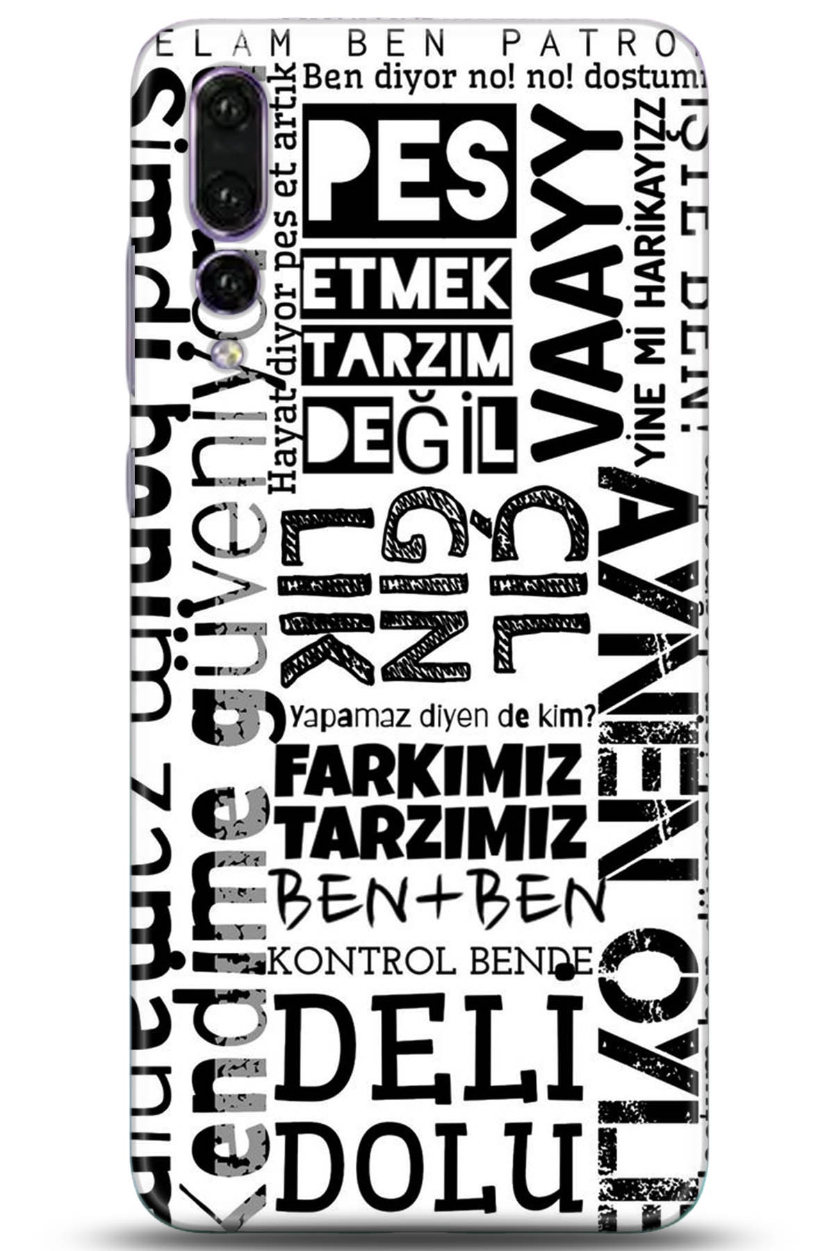 Huawei P20 Pro Uyumlu Kılıf HD Baskılı Kılıf - Followed Institution 5281