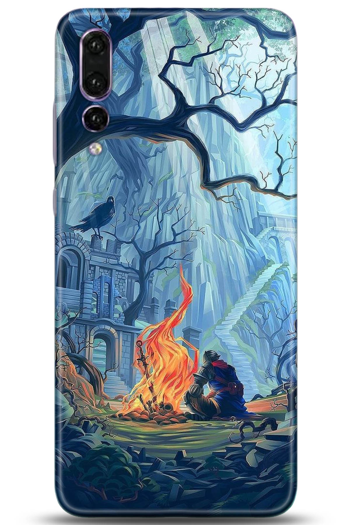 Huawei P20 Pro Uyumlu Kılıf HD Baskılı Kılıf - Followed Institution 5308