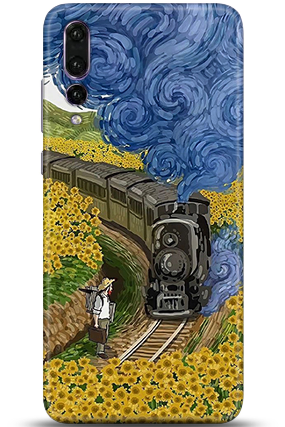 Huawei P20 Pro Uyumlu Kılıf HD Baskılı Kılıf - Followed Institution 5344