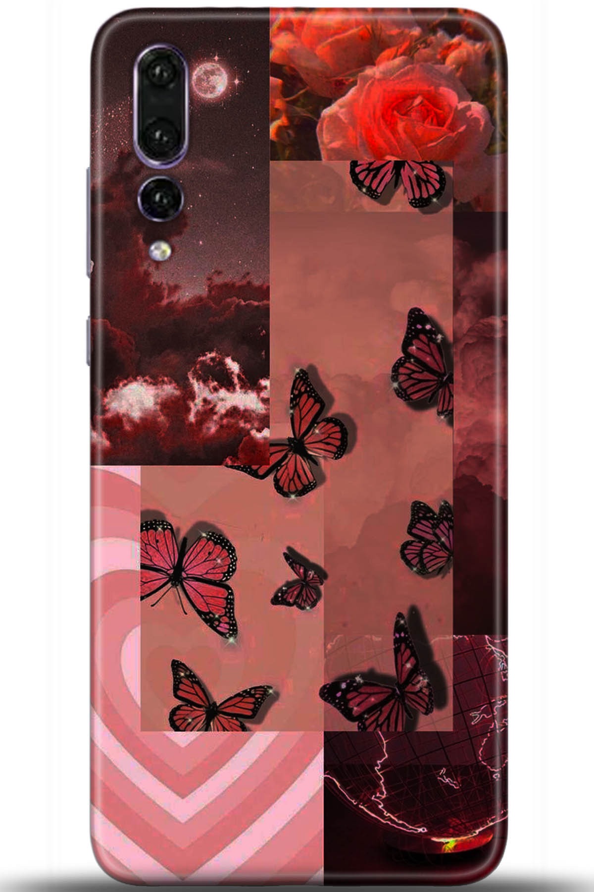 Huawei P20 Pro Uyumlu Kılıf HD Baskılı Kılıf - Followed Institution 5408