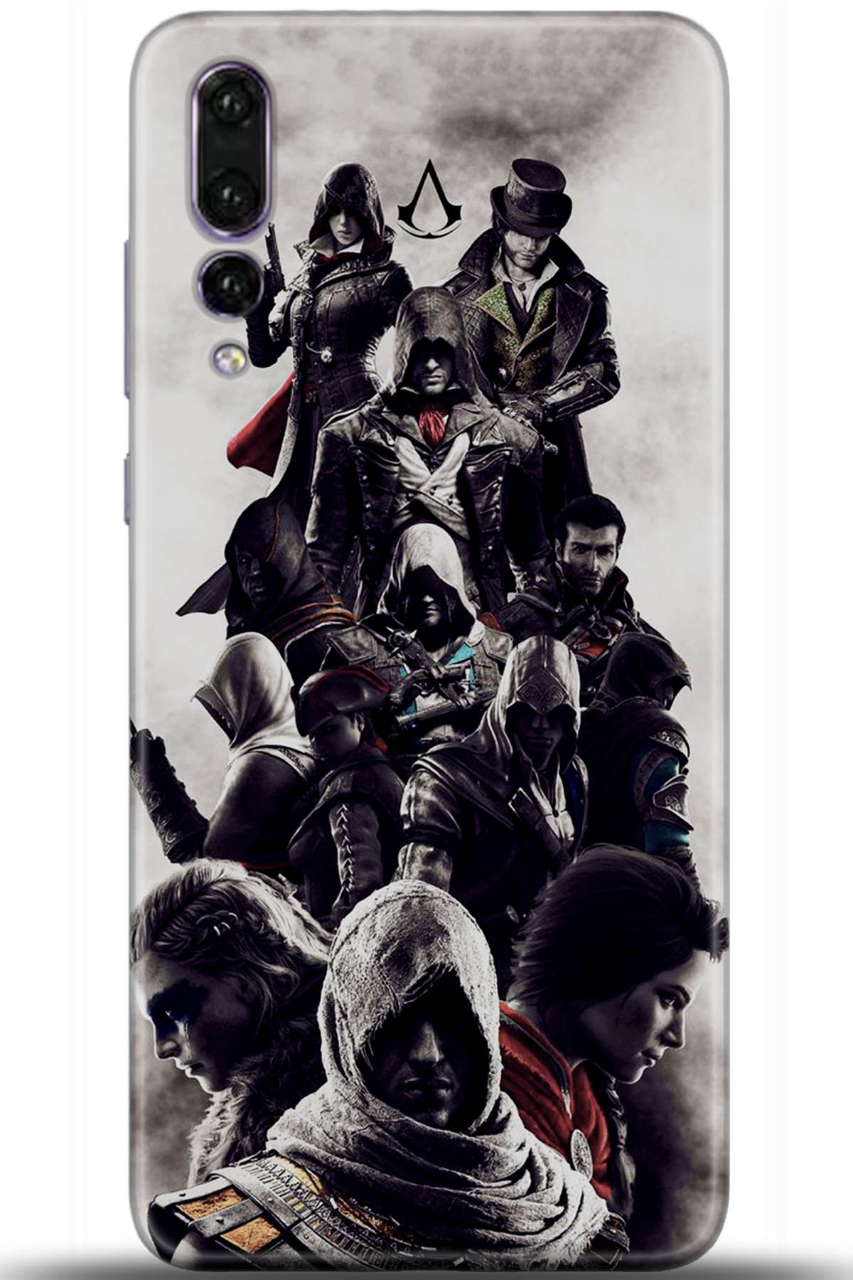 Huawei P20 Pro Uyumlu Kılıf HD Baskılı Kılıf - Followed Institution 5426