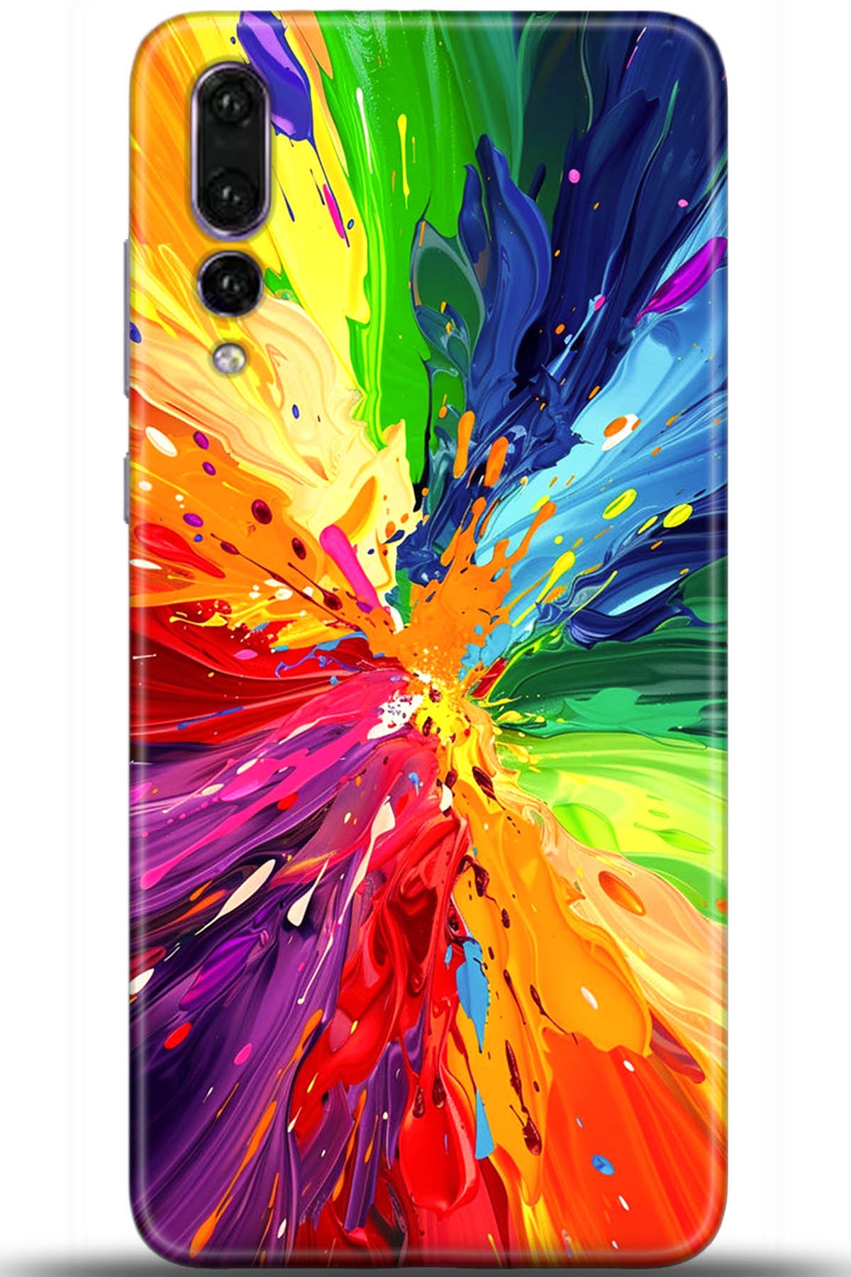 Huawei P20 Pro Uyumlu Kılıf HD Baskılı Kılıf - Followed Institution 5513