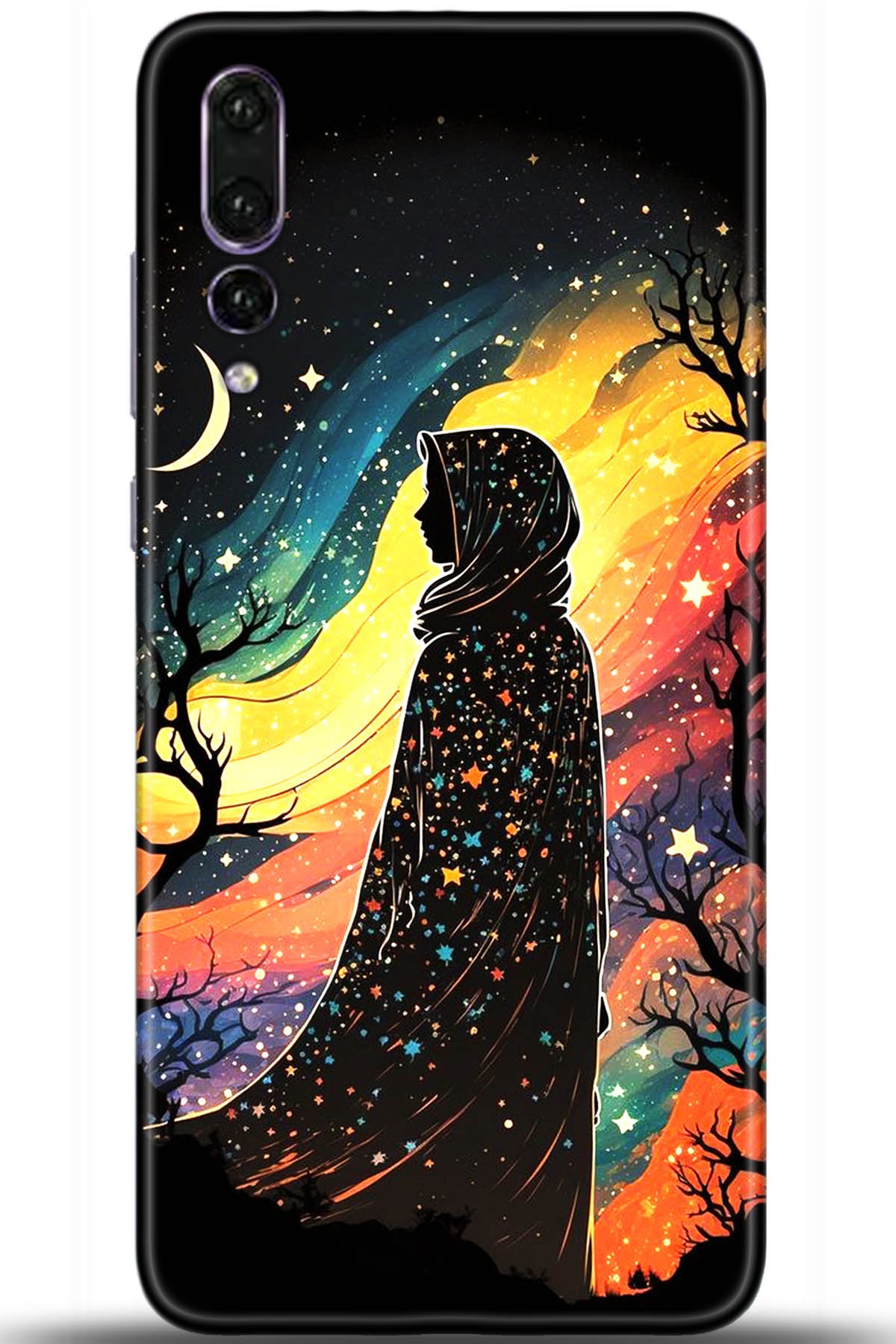 Huawei P20 Pro Uyumlu Kılıf HD Baskılı Kılıf - Followed Institution 5596