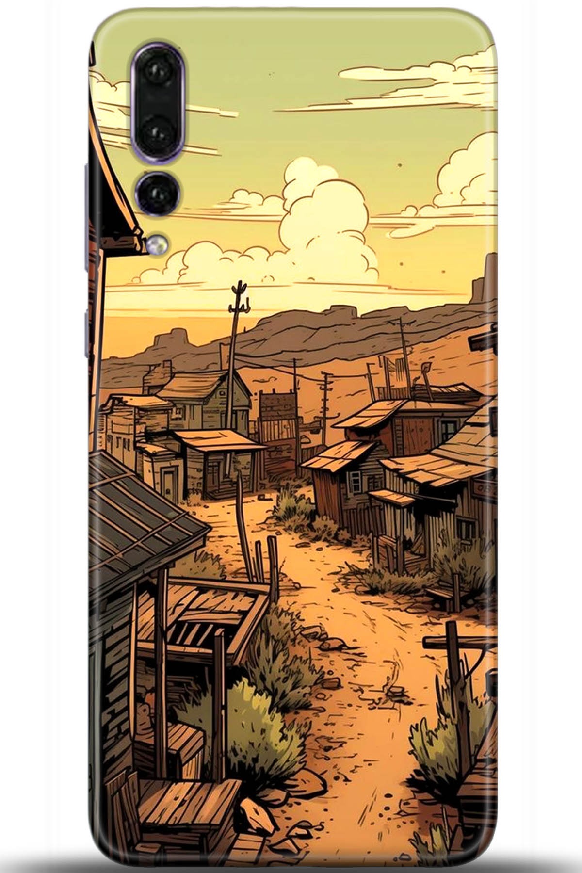 Huawei P20 Pro Uyumlu Kılıf HD Baskılı Kılıf - Followed Institution 5676