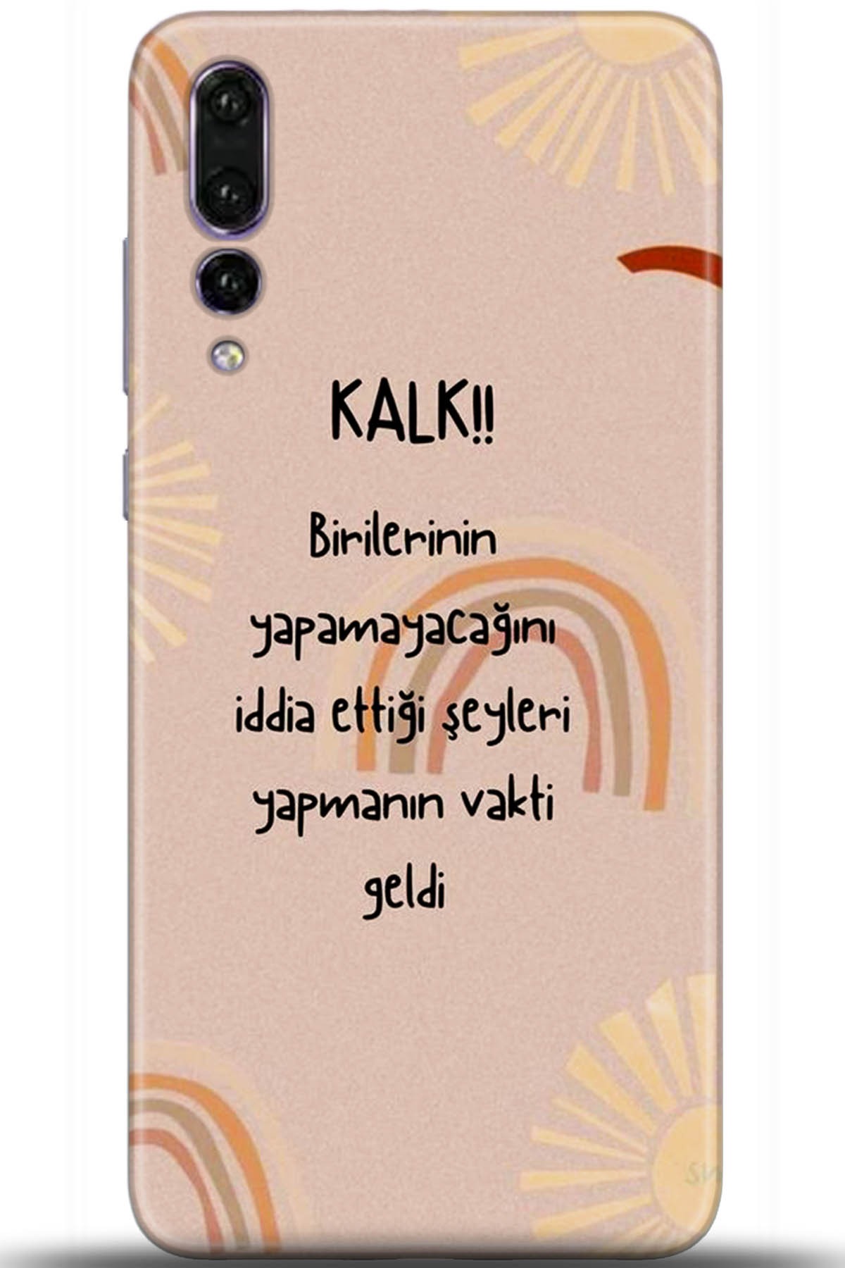 Huawei P20 Pro Uyumlu Kılıf HD Baskılı Kılıf - Followed Institution 5688