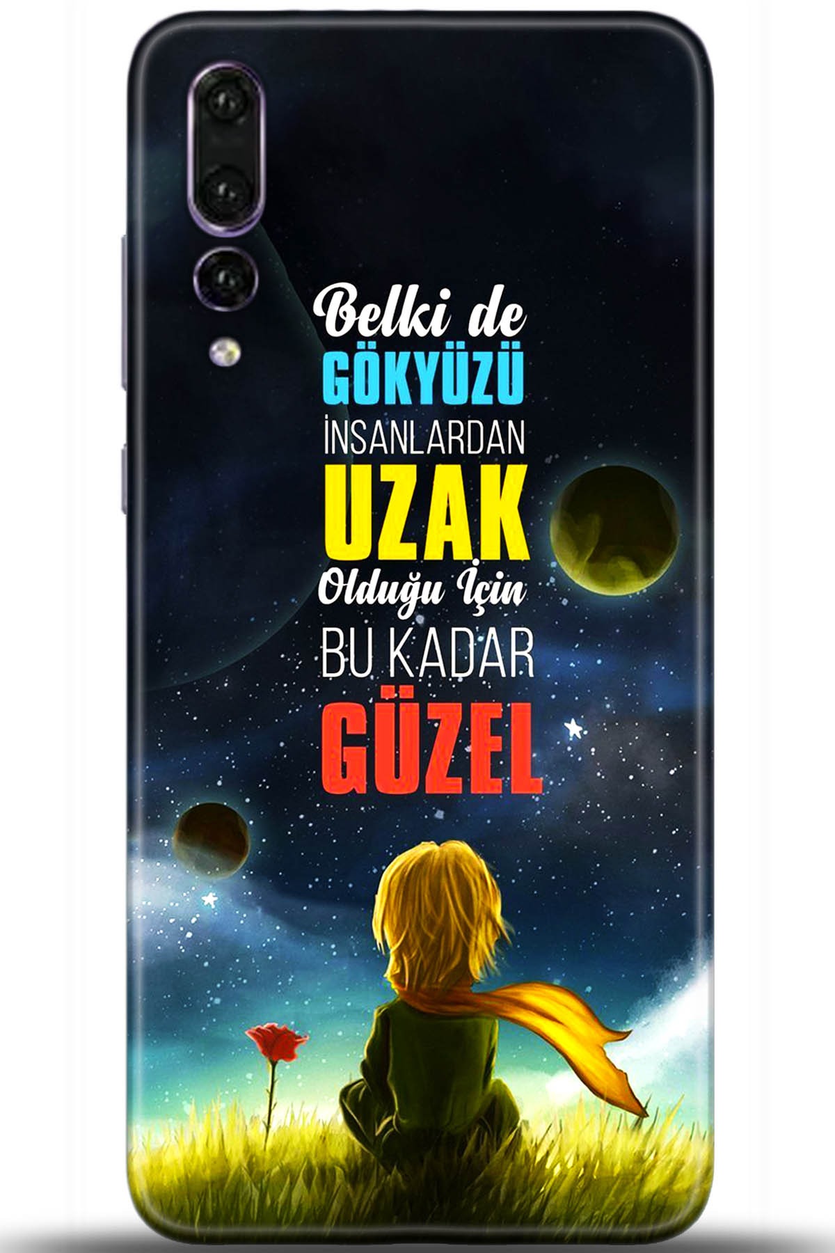 Huawei P20 Pro Uyumlu Kılıf HD Baskılı Kılıf - Followed Institution 5699