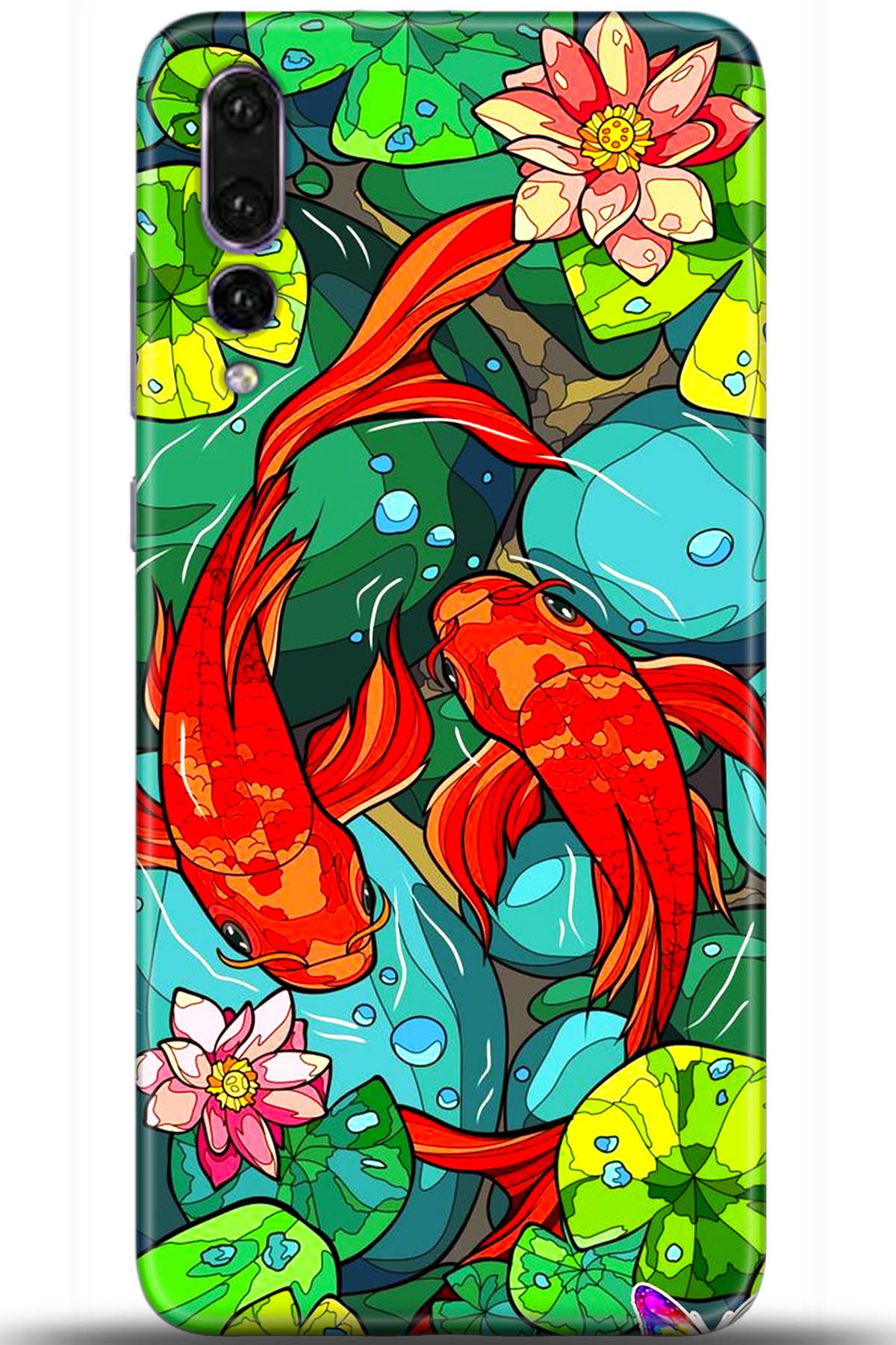 Huawei P20 Pro Uyumlu Kılıf HD Baskılı Kılıf - Followed Institution 5700