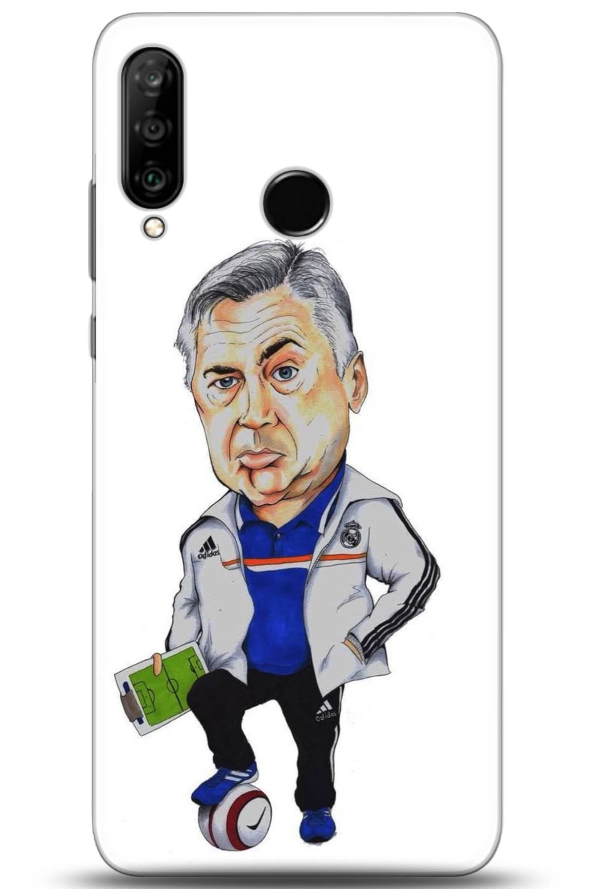 Huawei P30 Lite Uyumlu Kılıf HD Baskılı Kılıf - Followed Institution 5022