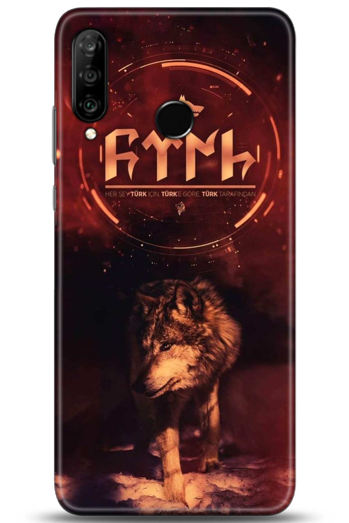 Huawei P30 Lite Uyumlu Kılıf HD Baskılı Kılıf - Followed Institution 5056